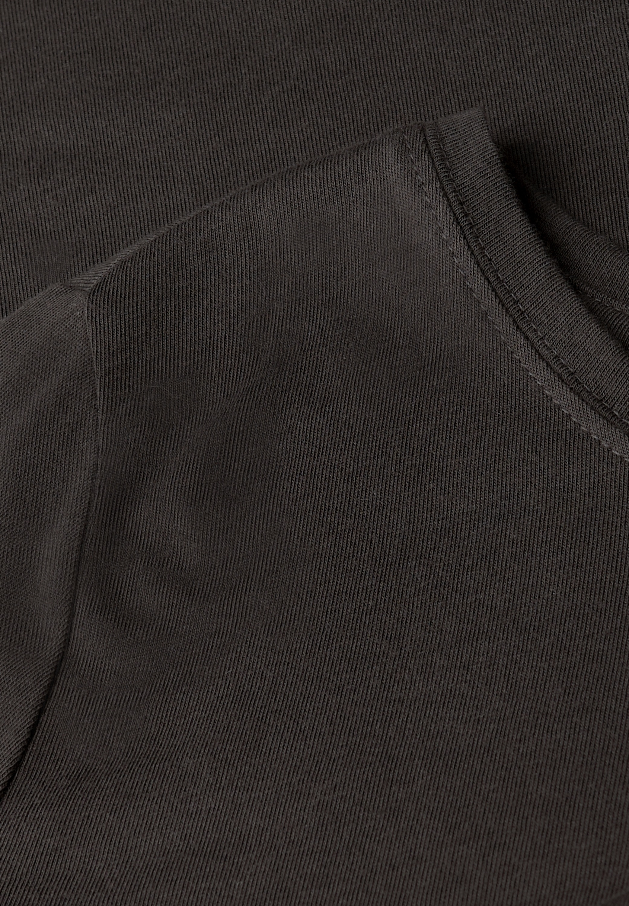STREET ONE Langarmshirt in Unifarbe