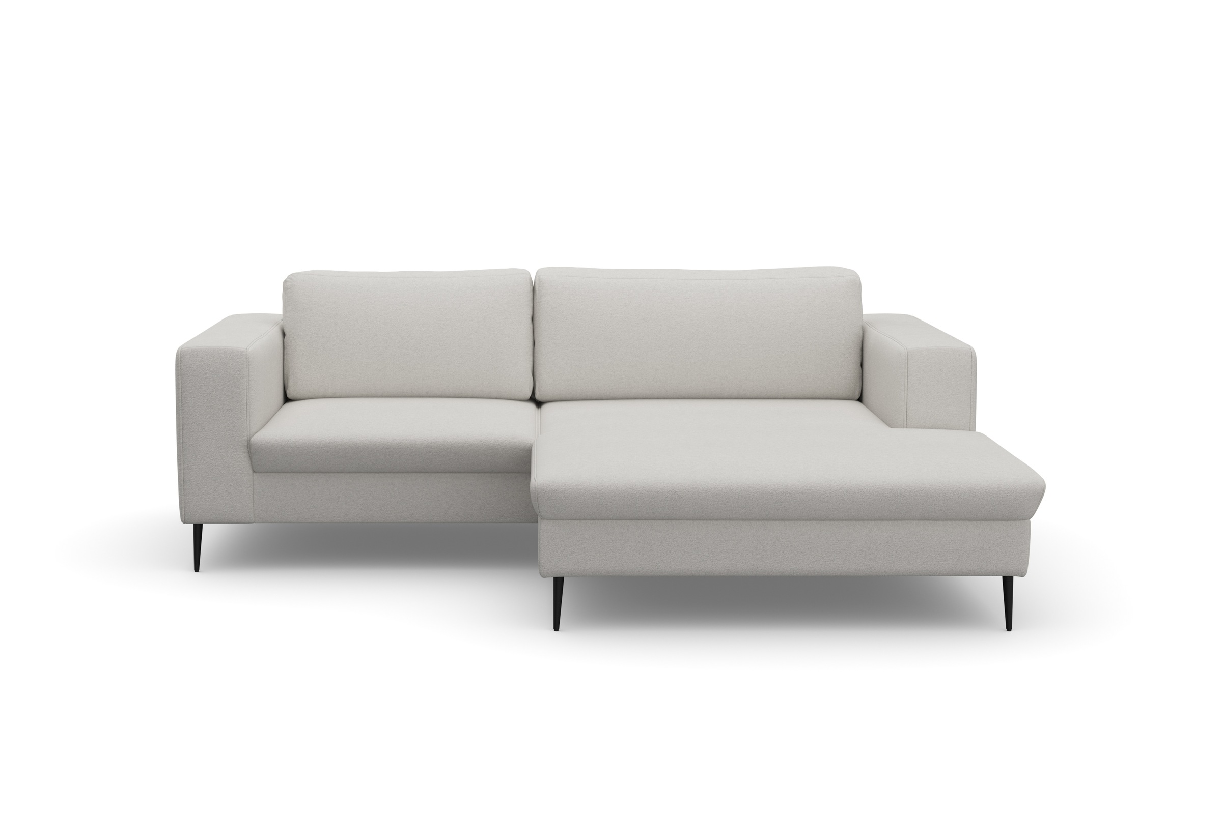 DOMO collection Ecksofa "Modica kompakt und elegant, Breite 244, L-Form", m günstig online kaufen