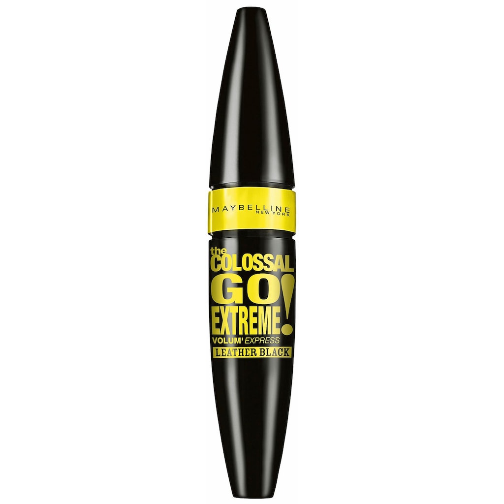 MAYBELLINE NEW YORK Mascara »Volum' Express The Colossal Go Extreme Leather Black«