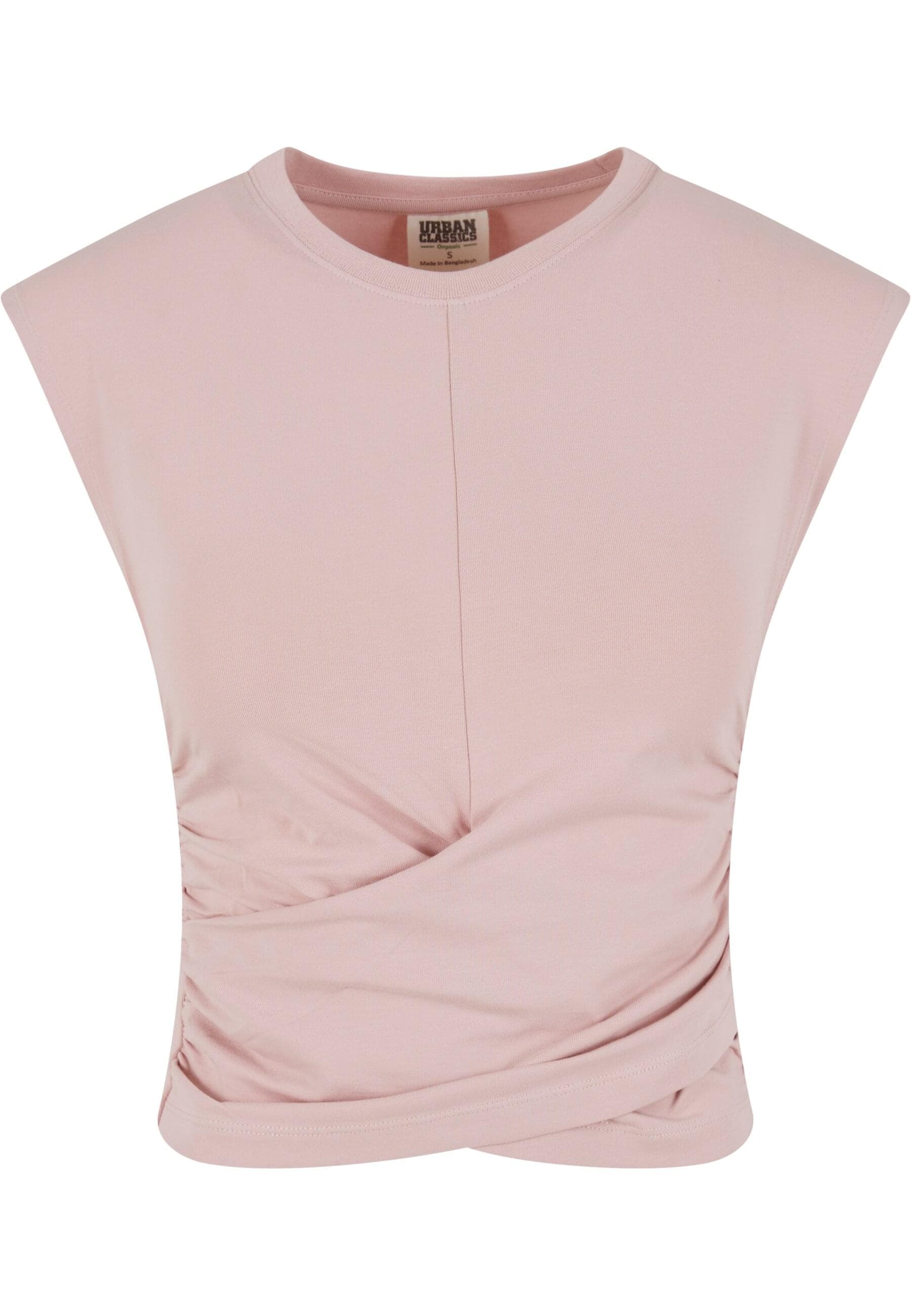 URBAN CLASSICS T-Shirt "Urban Classics Ladies Cropped Wrapped Top", (1 tlg. günstig online kaufen
