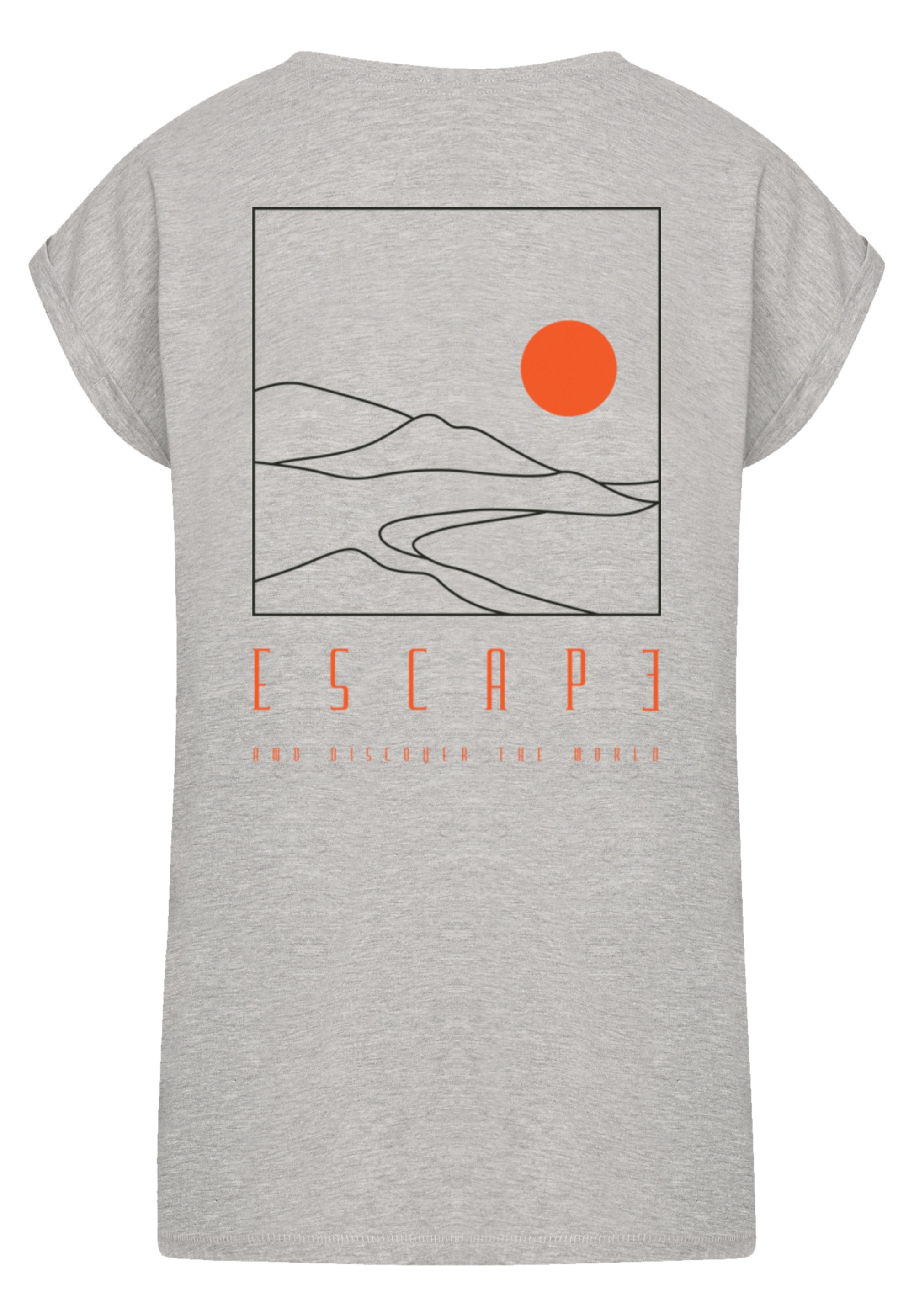 F4NT4STIC T-Shirt »Escape Discover the World Landscape«, Discover the World