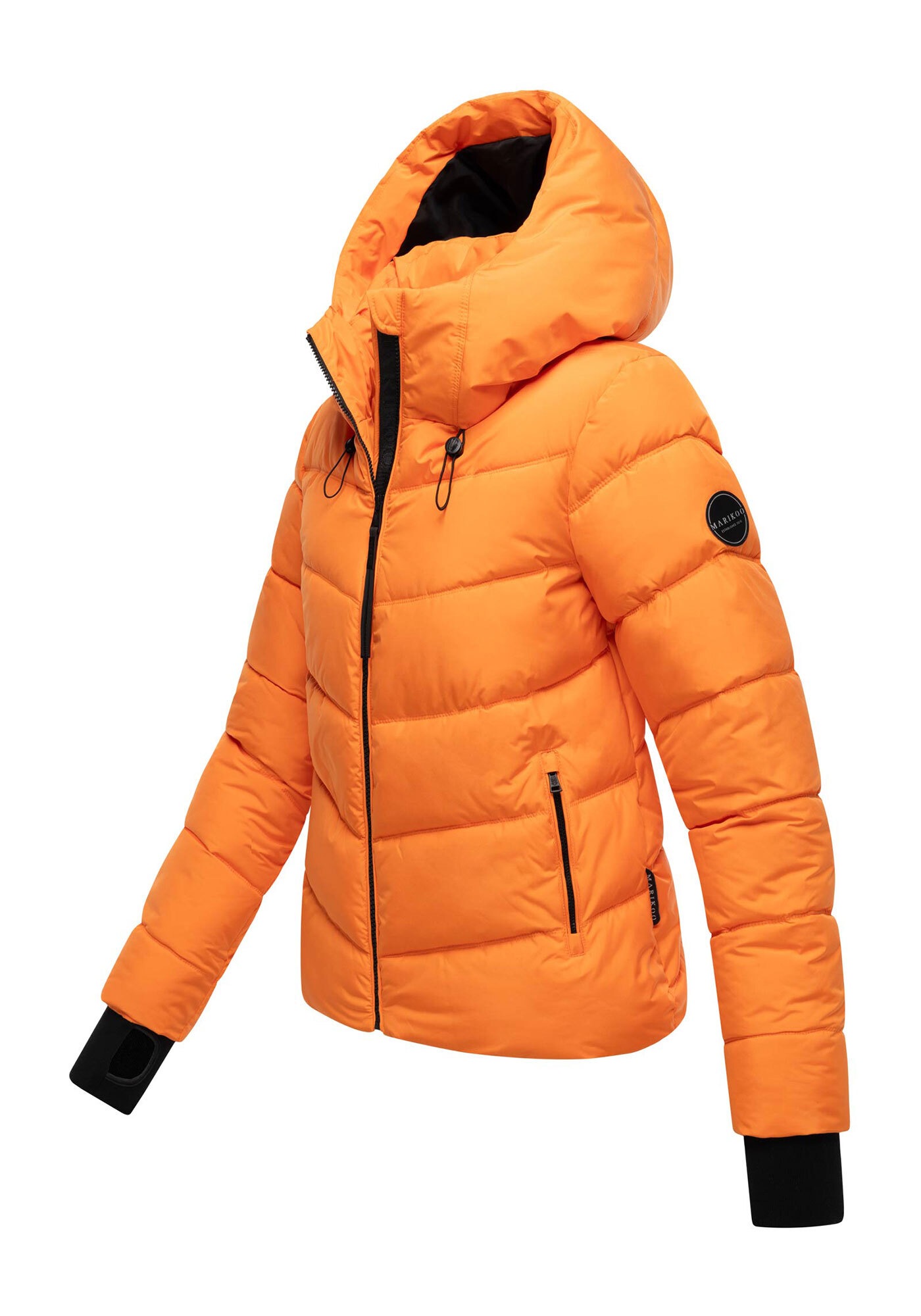 Marikoo Winterjacke »Yukanii«, Ärmelbündchen mit Daumenloch