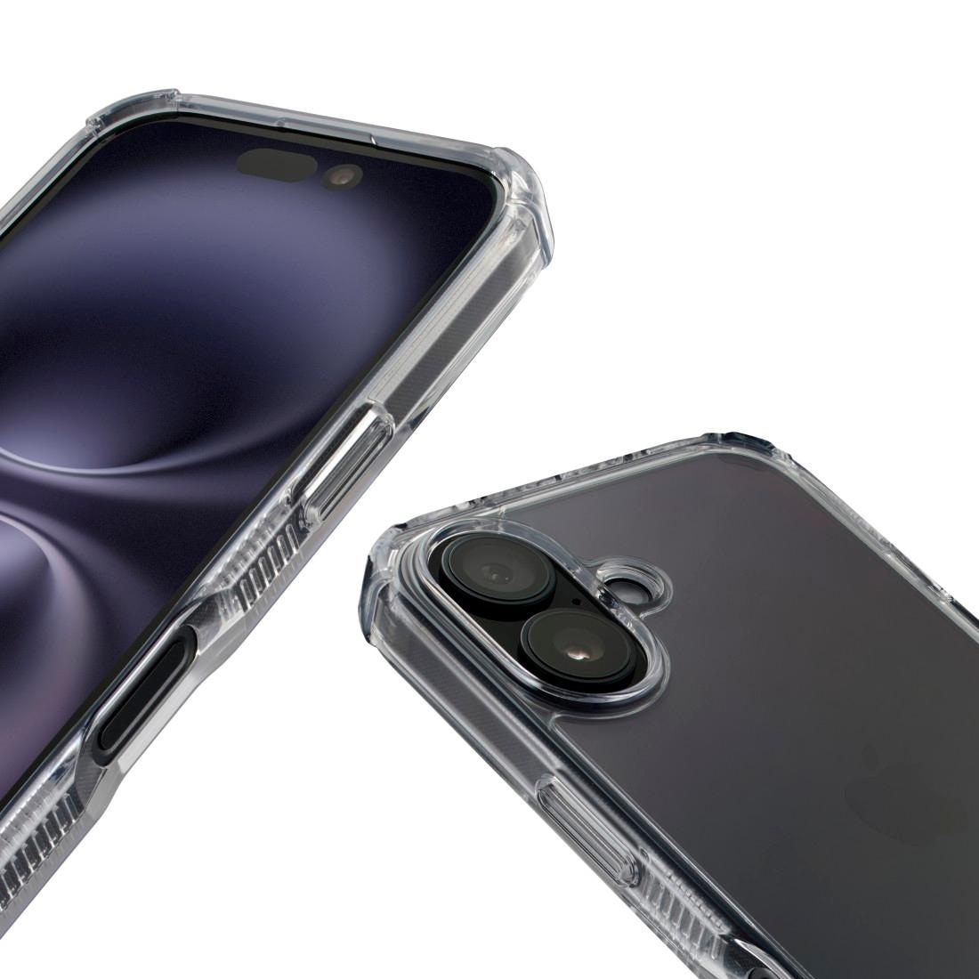 Hama Smartphone-Hülle »Handyhülle „Extreme Protect“ f. iPhone 16 Plus (stoßfest, sturzsicher)«, iPhone 16 Plus, 17 cm (6,7 Zoll)