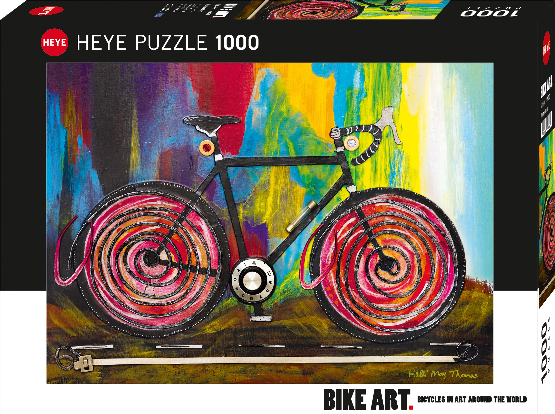 Puzzle »Momentum / Bike Art«, Made in Germany