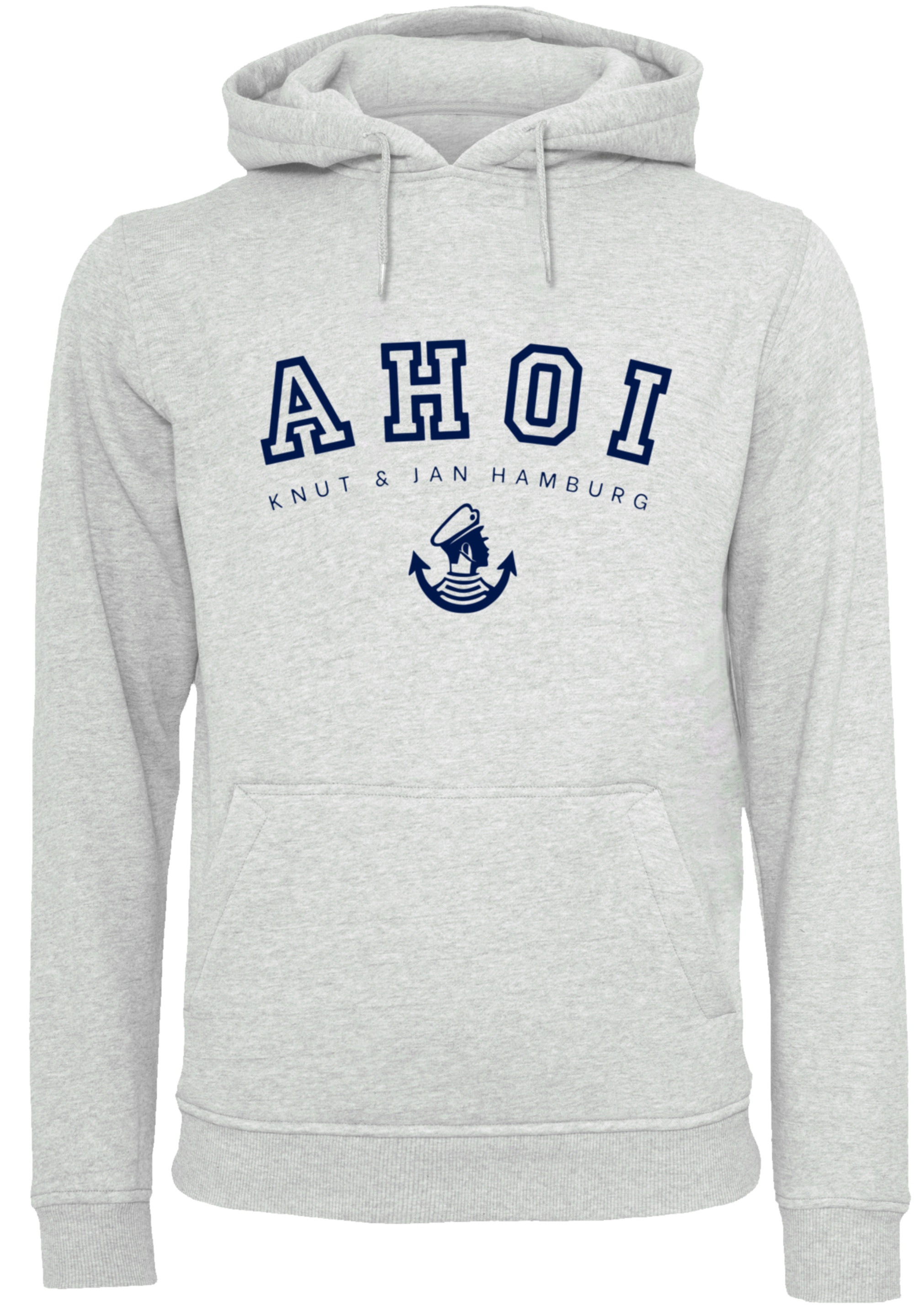 F4NT4STIC Kapuzenpullover »Ahoi Knut & Jan Hamburg«, Print