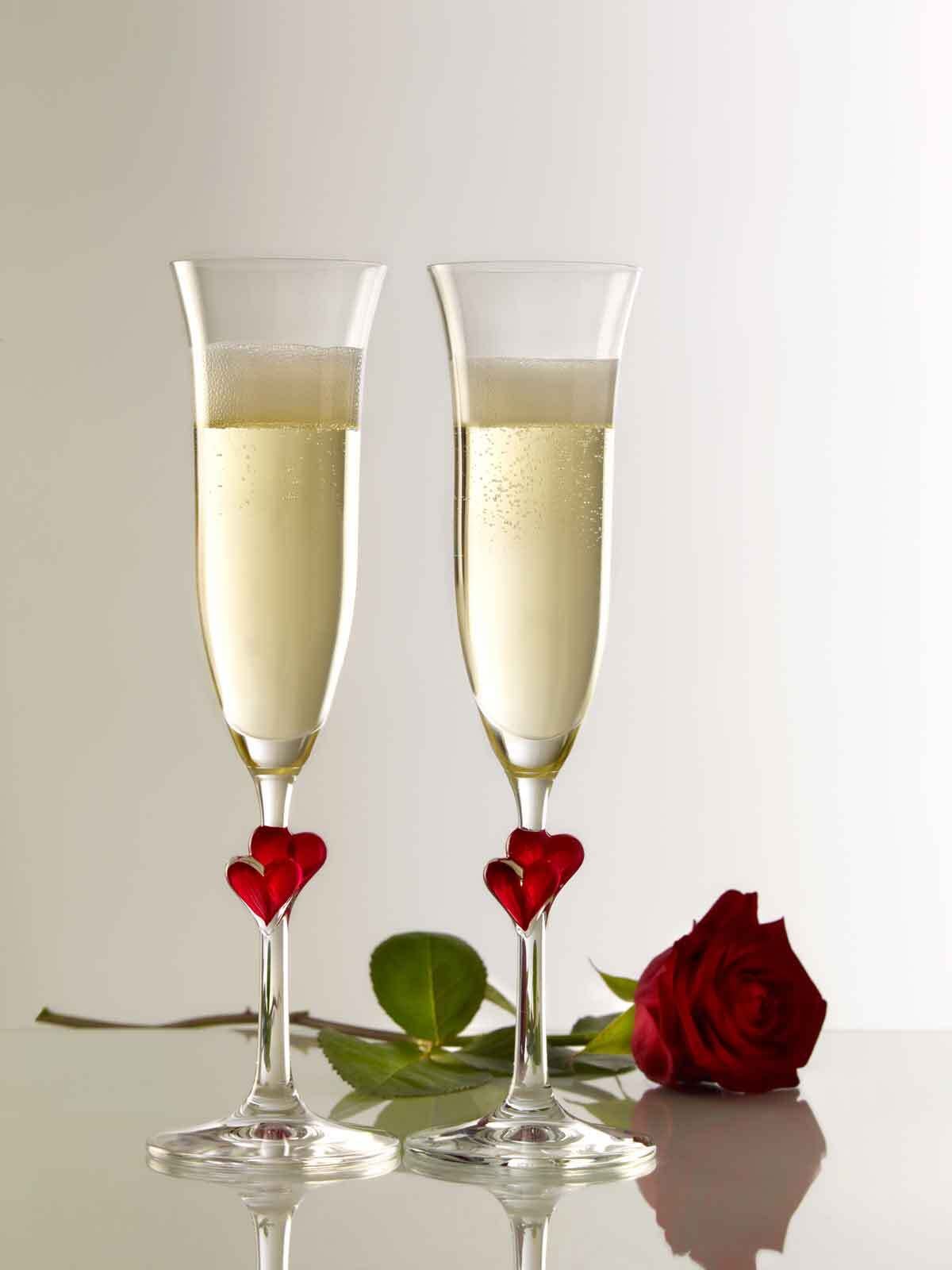 Stölzle Champagnerglas »Champagnergläser L'Amour 175 ml 2er Set transparent«