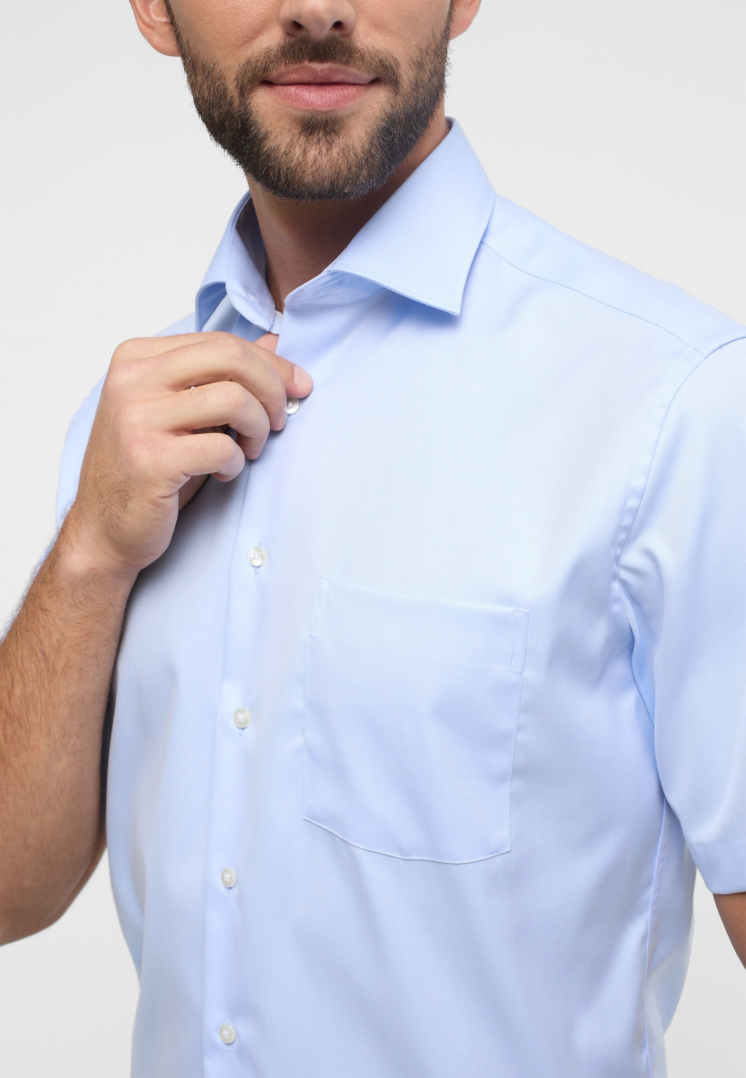 Eterna Kurzarmhemd »MODERN FIT«, NON IRON (bügelfrei)