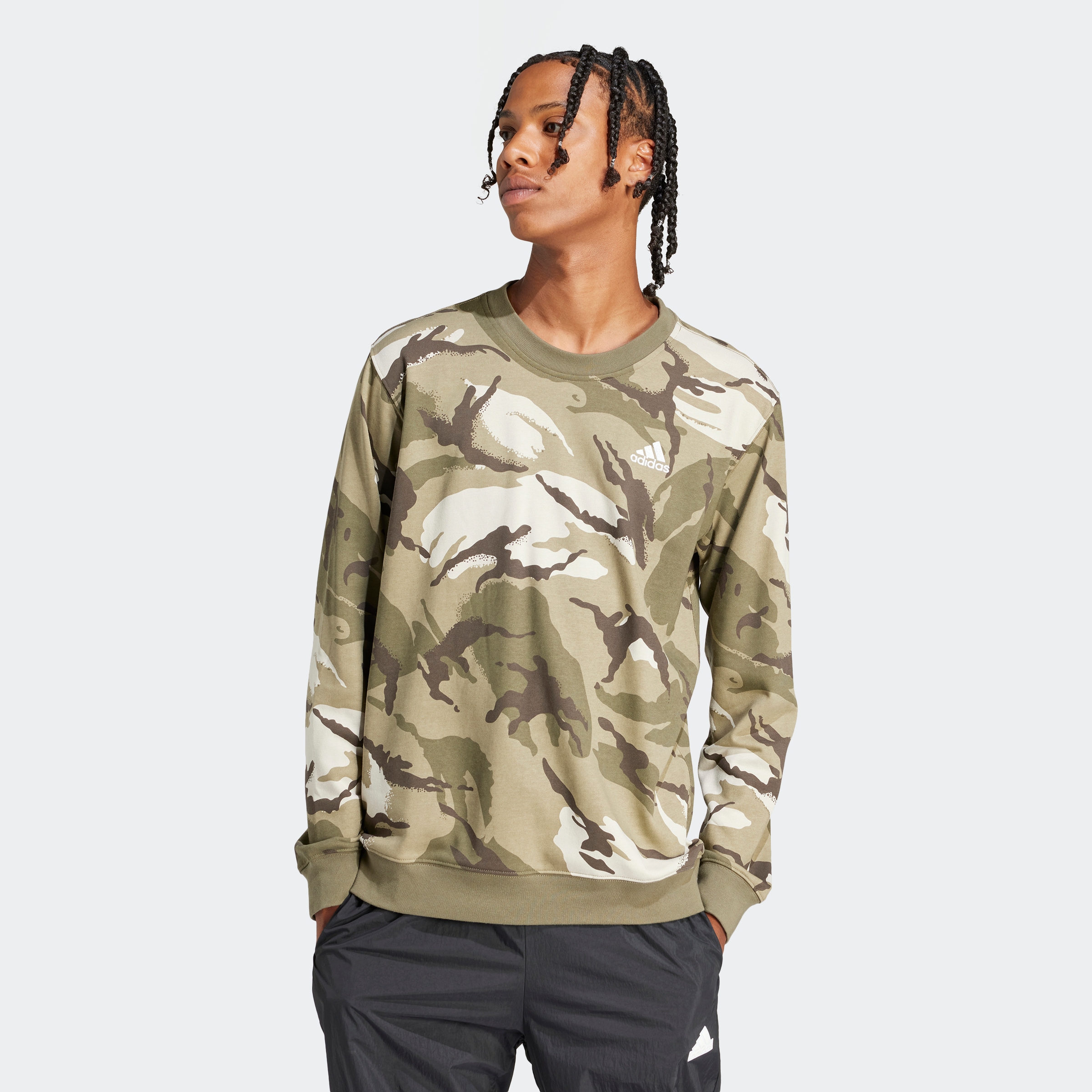 adidas Sportswear Sweatshirt "M BL CAMO CRW"