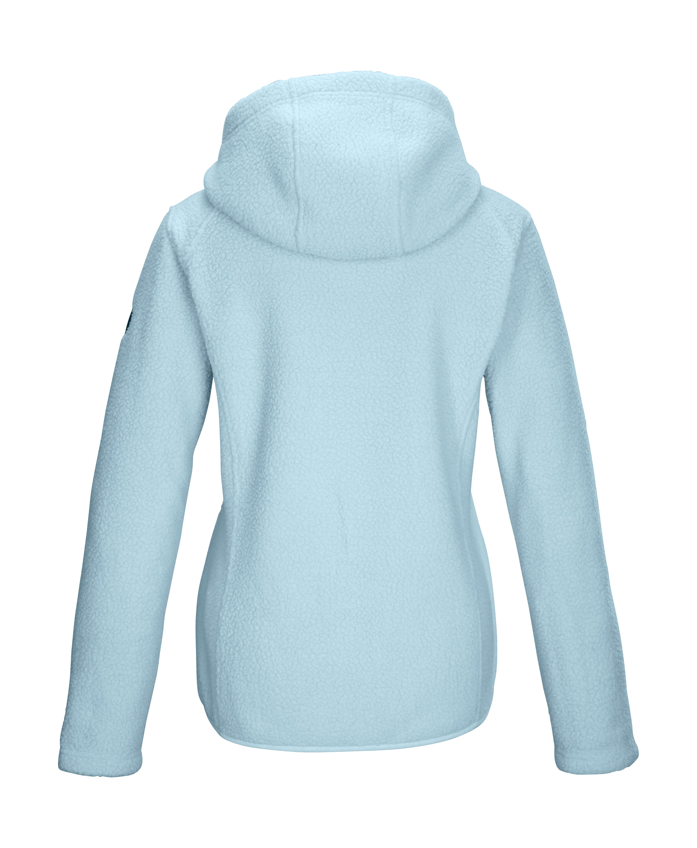 Killtec Fleecejacke »KSW 108 WMN FLC JCKT«, Fleecejacke in Hybridoptik, regulierbare Kapuze, Kinnschutz