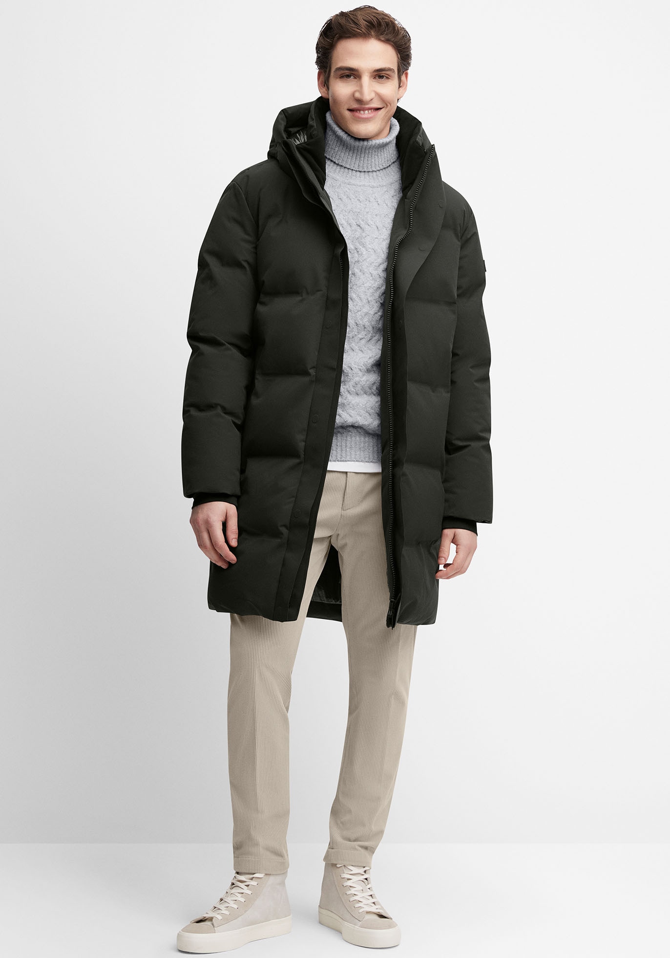 Cinque Parka »CITHERMAL«, mit Kapuze, mit Logopatch