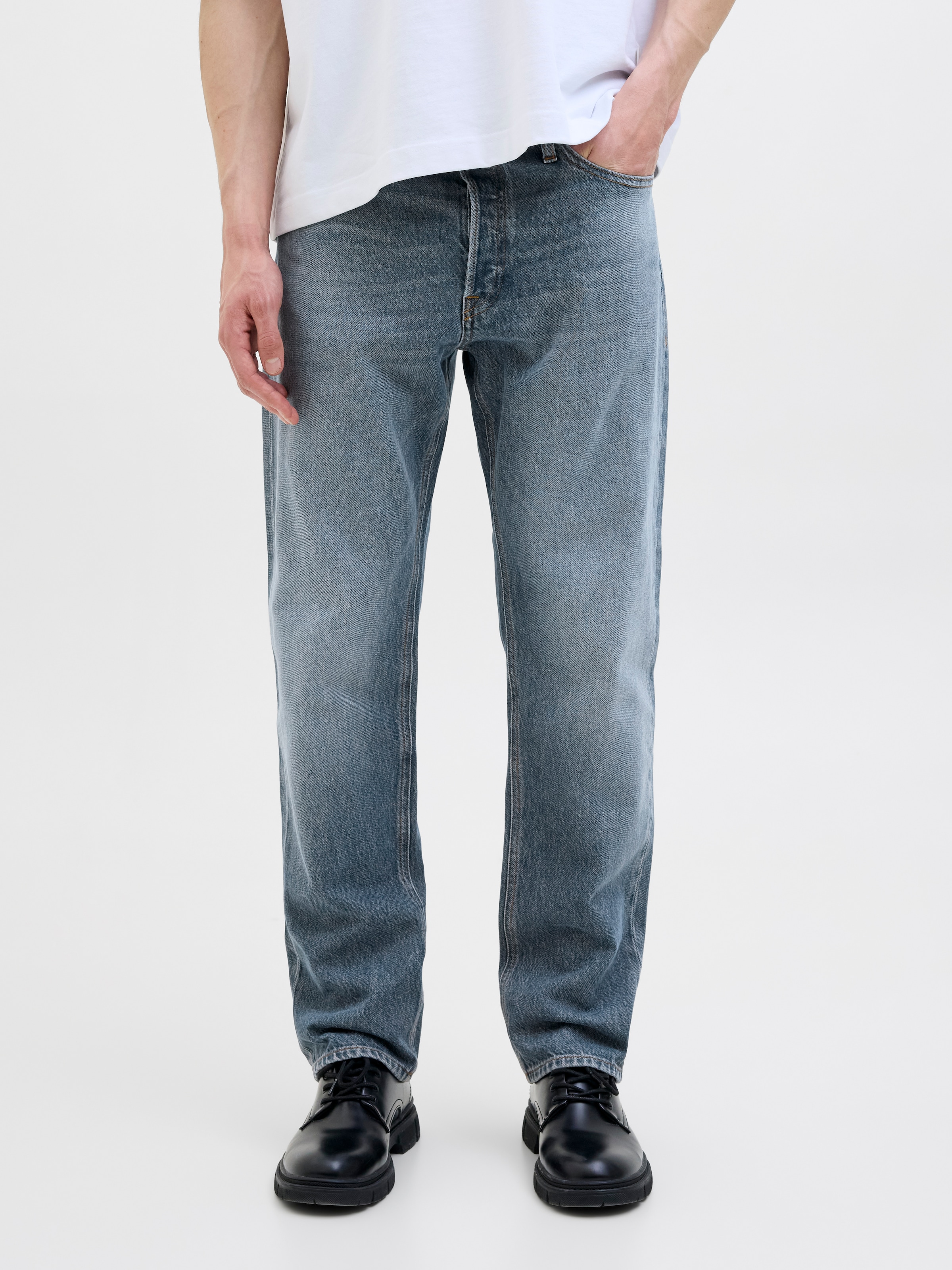 Jack & Jones Loose-fit-Jeans "JJICHRIS JJORIGINAL SBD 921 SN" Baumwolle, loose fit
