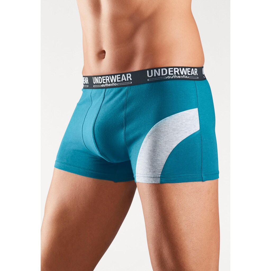 AUTHENTIC UNDERWEAR Boxer, (Packung, 4 St.)