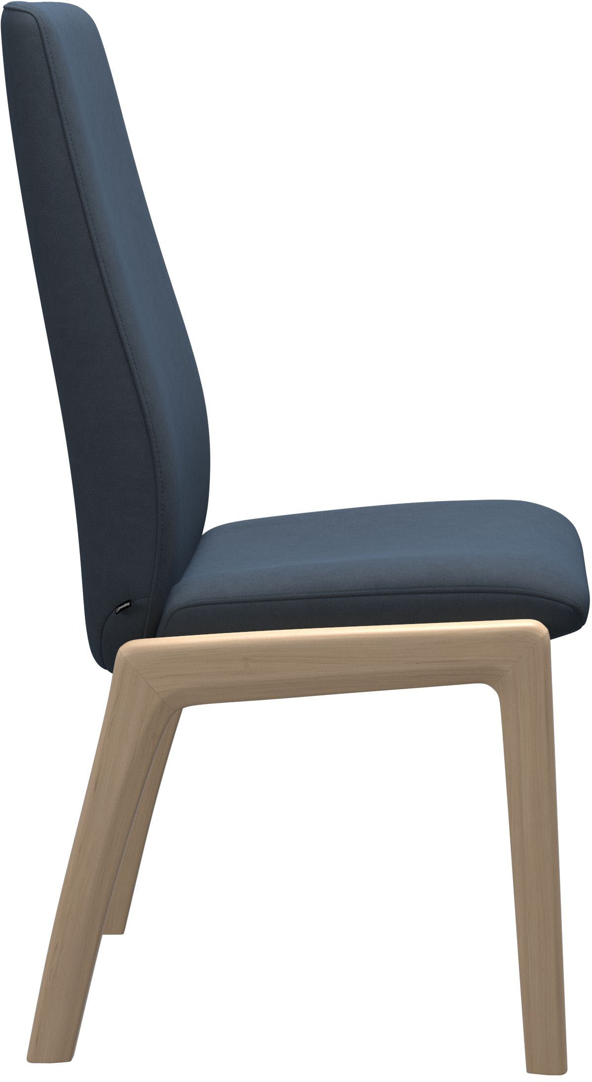 Stressless® Polsterstuhl »Laurel«, Microfaser DINAMICA, High Back, Größe L, mit abgerundeten Beinen in Eiche gekalkt