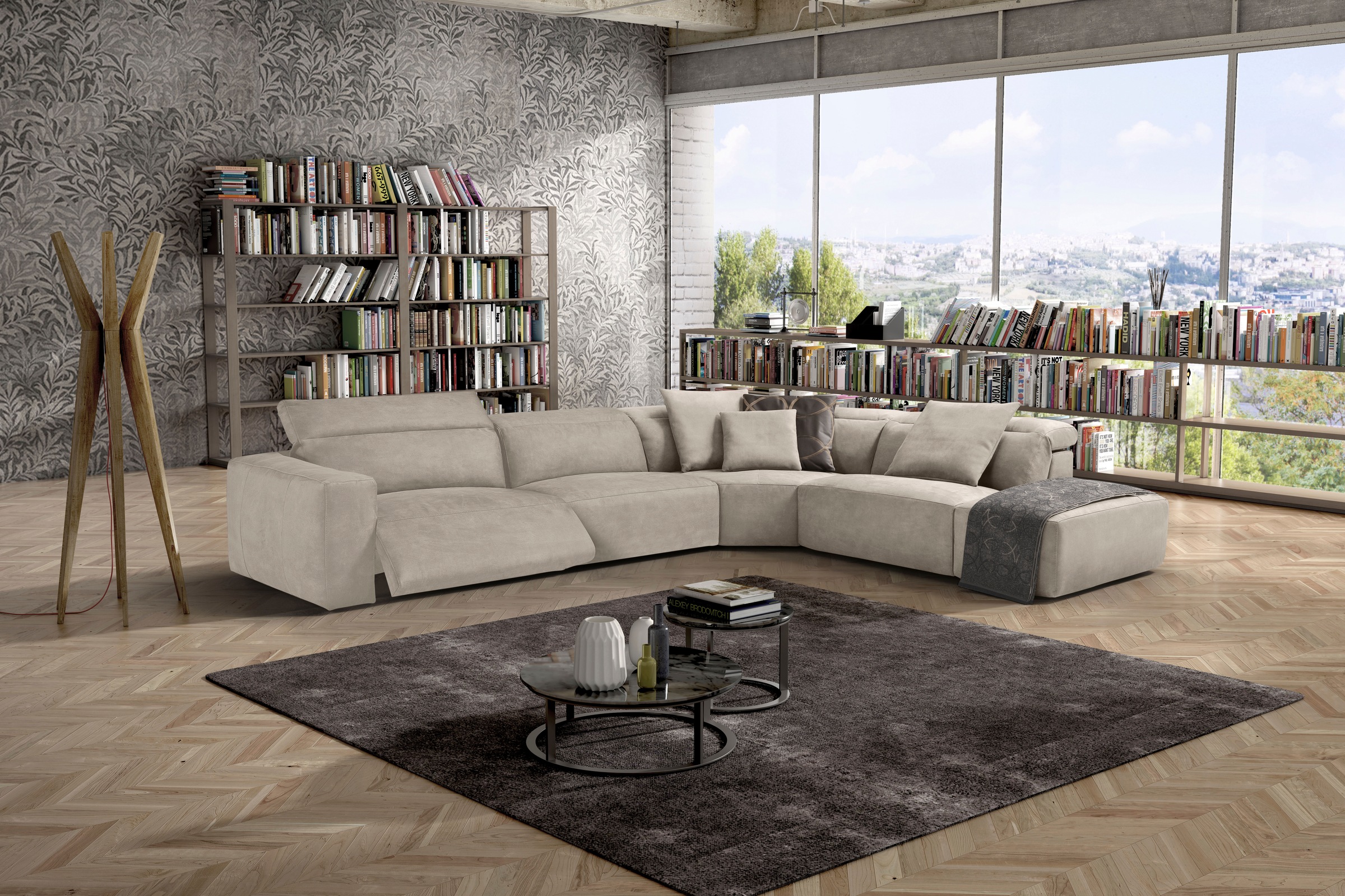 Egoitaliano Ecksofa "Beverly, extravangantes Designsofa mit erstklassigem S günstig online kaufen
