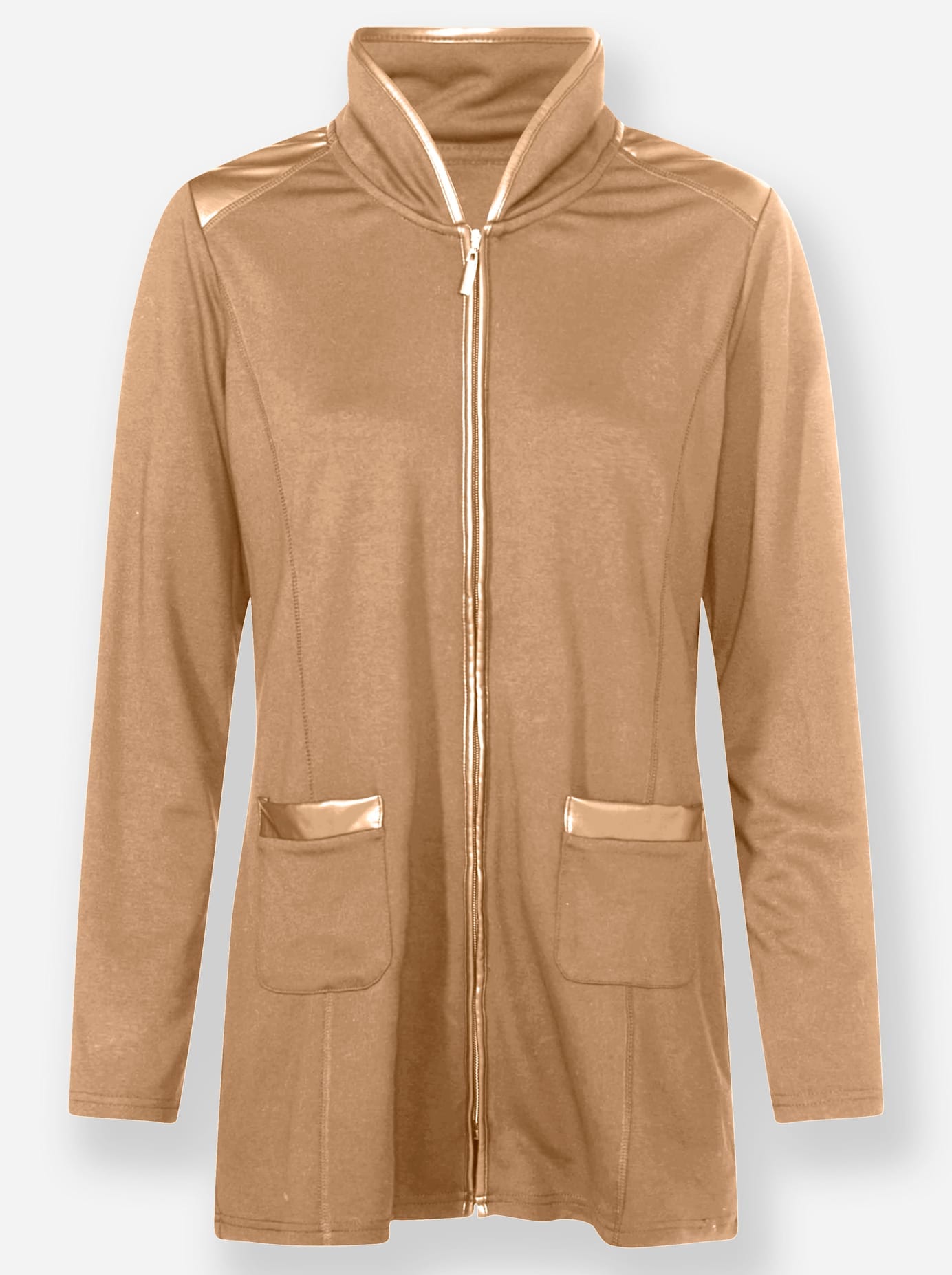 Inspirationen Shirtjacke »Sweatshirtjacke« 1