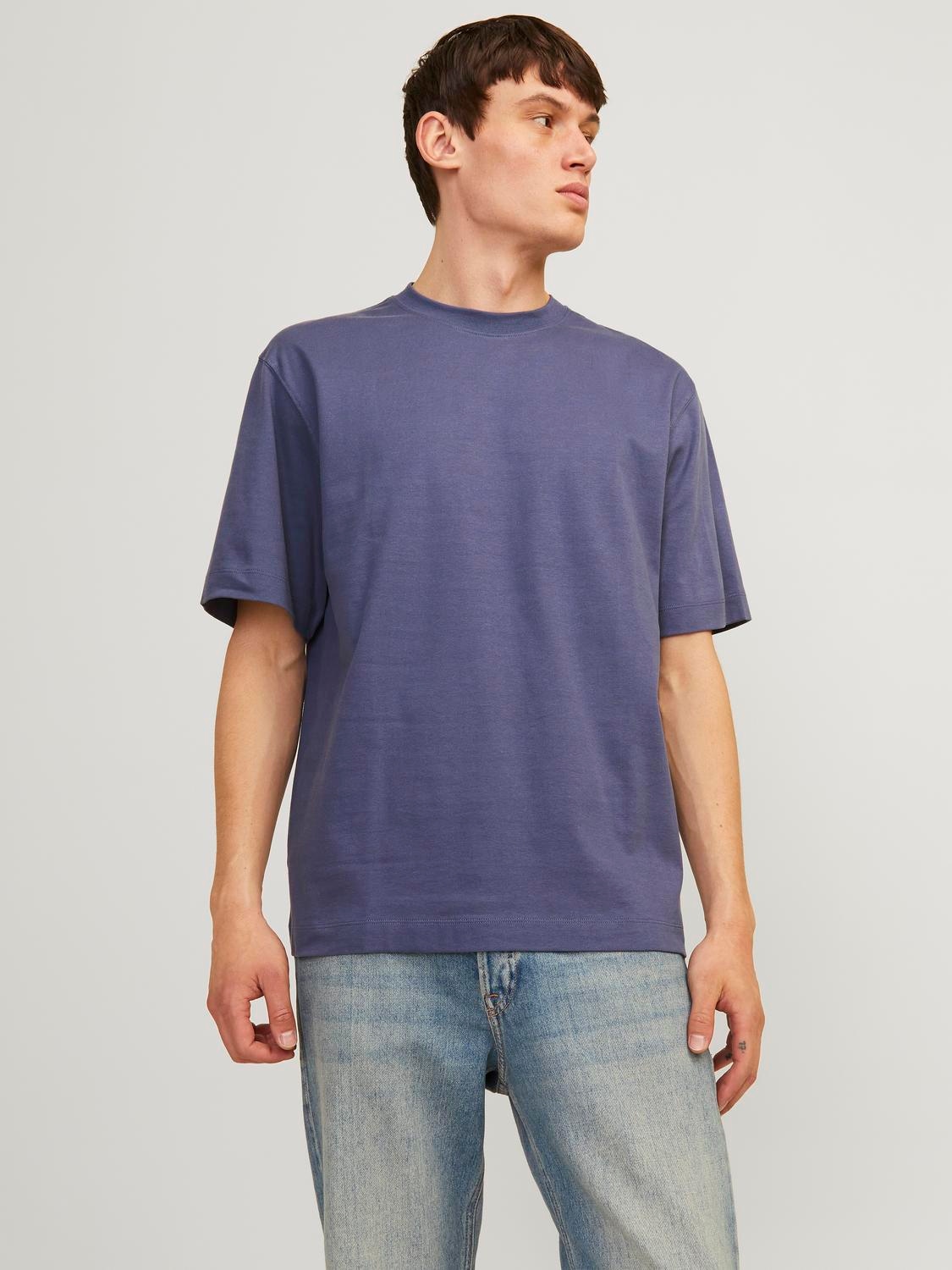 Jack & Jones Rundhalsshirt "JJEURBAN EDGE TEE SS O-NECK NOOS", mit Rundhalsausschnitt