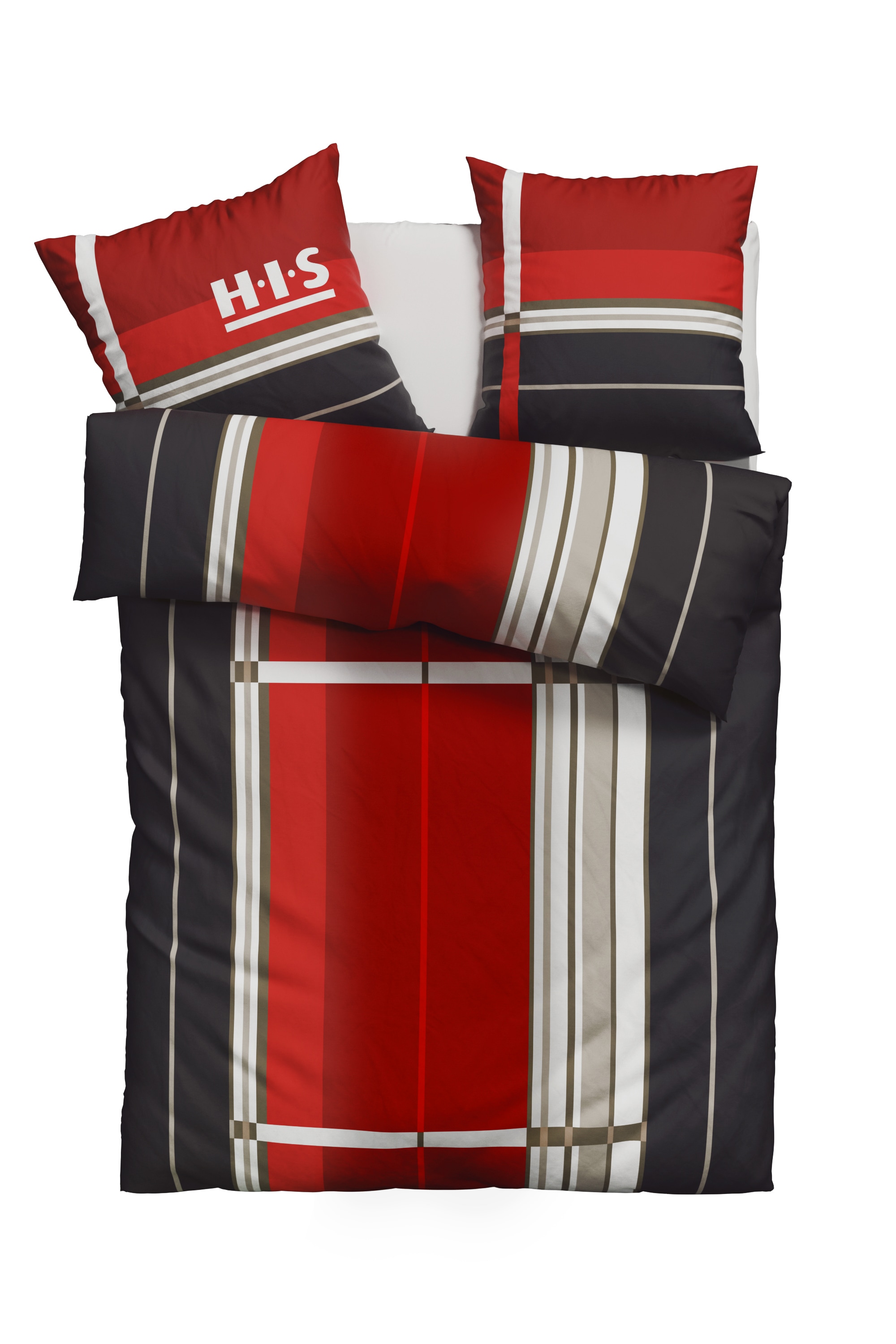 H.I.S Bettwäsche "Golfi in Gr. 135x200 oder 155x220 cm" 2 Stk. tlg. Bettwäs günstig online kaufen