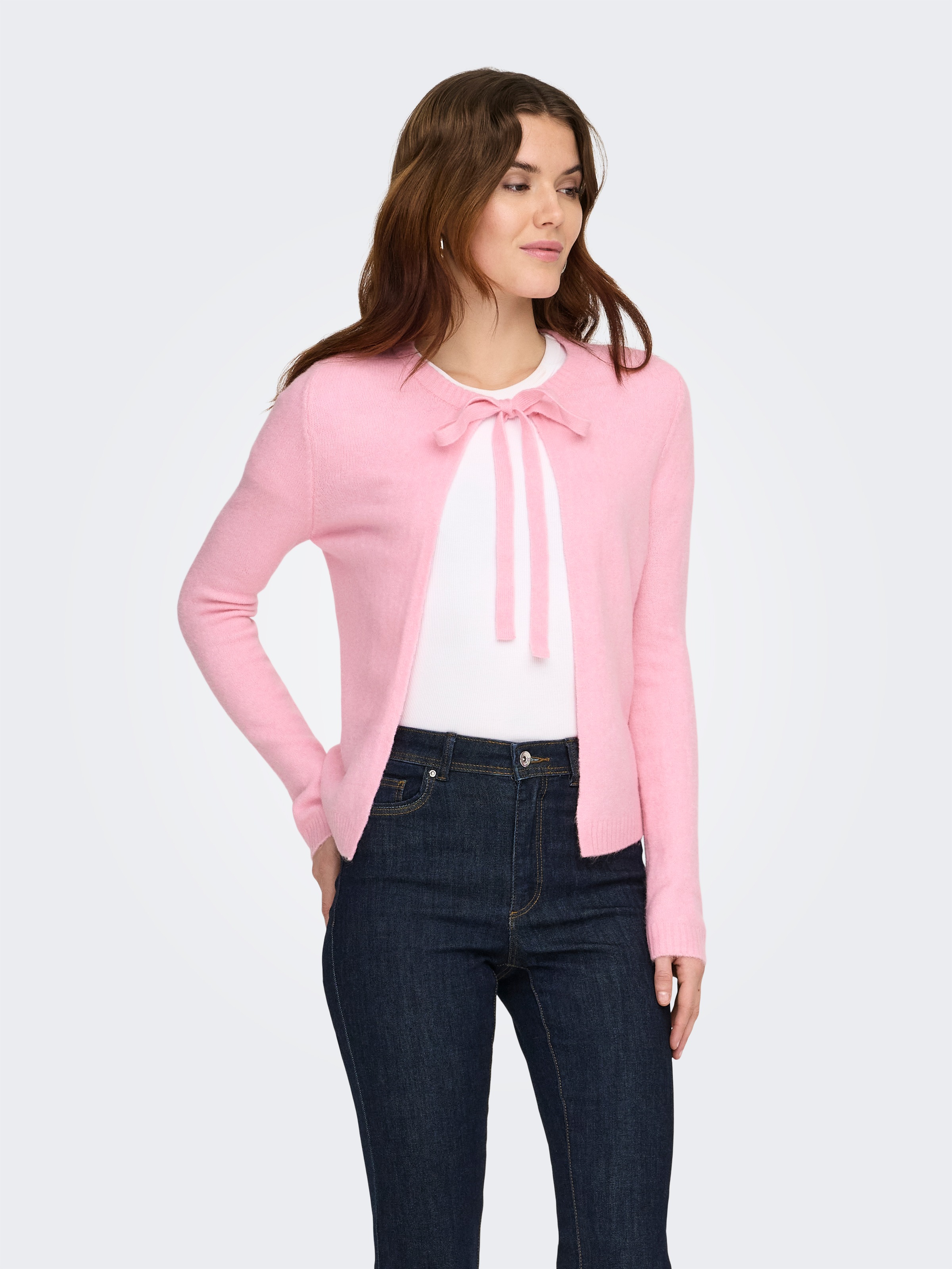 ONLY Strickjacke »ONLJESSIE LS ONE STRING CARDIGA KNT«