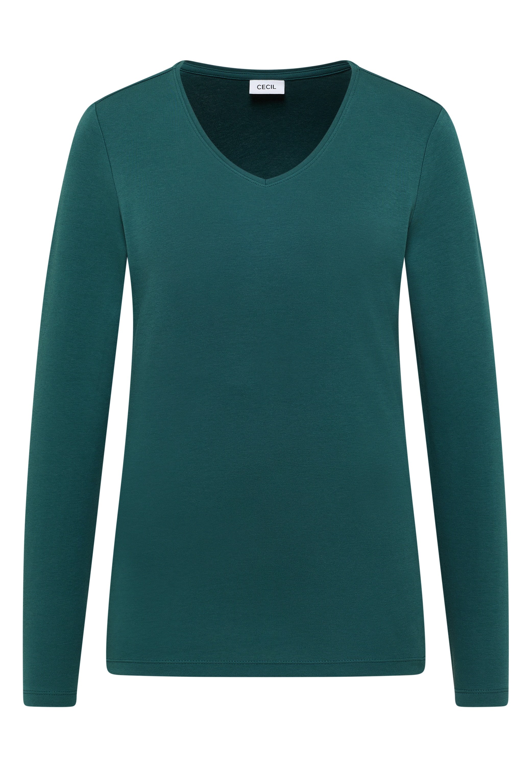 Cecil Langarmshirt aus reiner Baumwolle