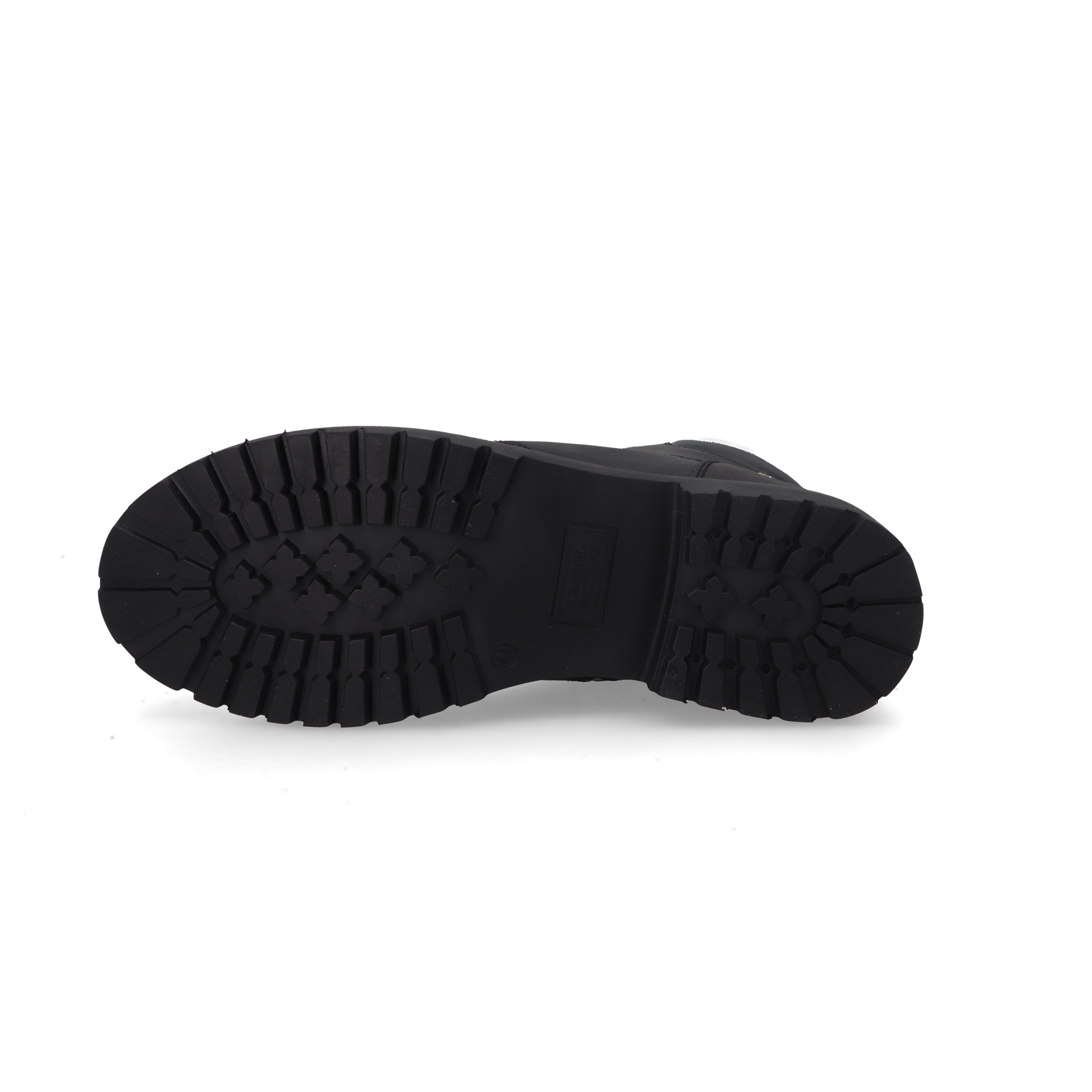camel active Winterboots, Schnürstiefel mit Profilsohle und Warmfutter