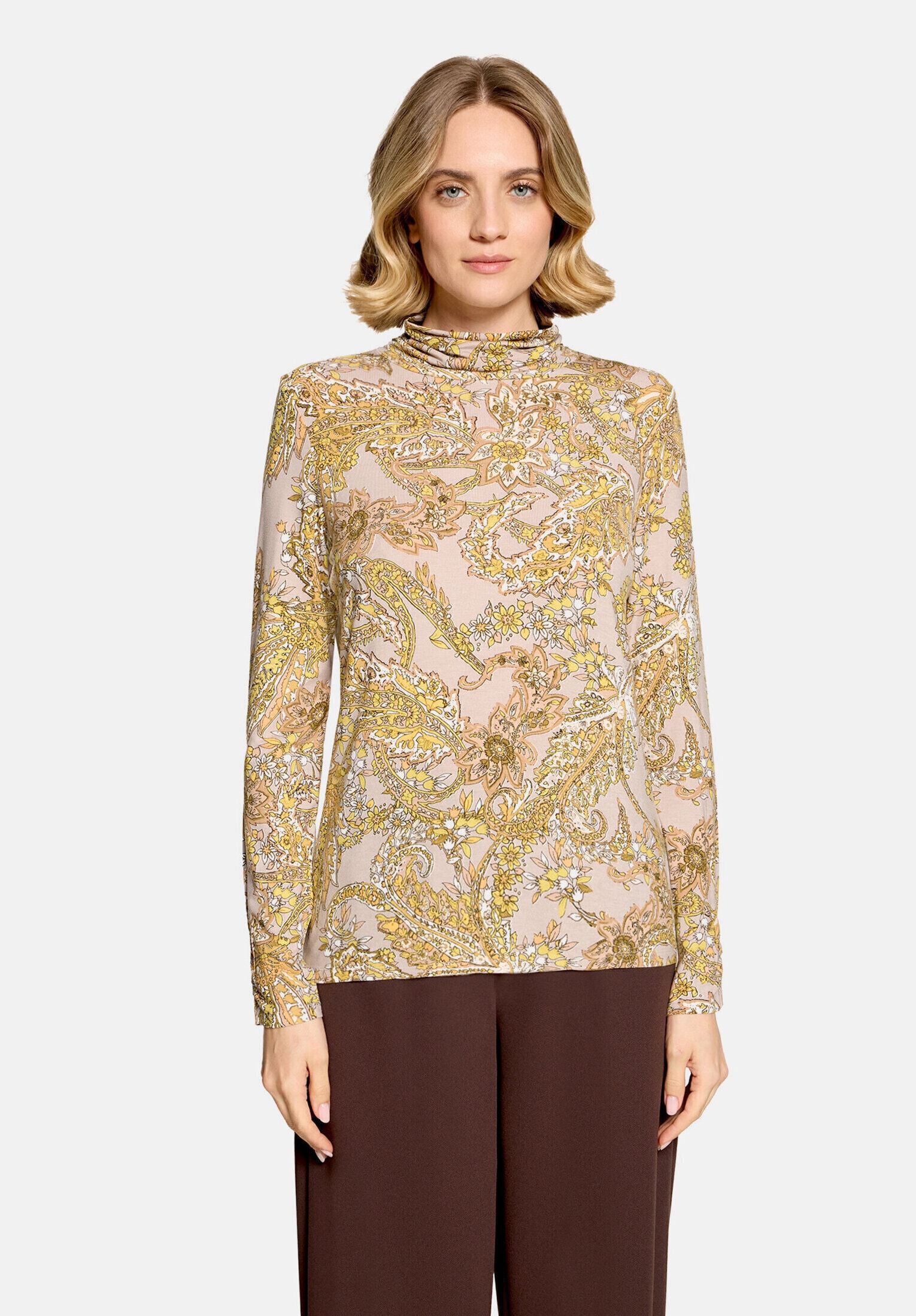 Betty Barclay Kurzarmshirt »Damen mit Stehkragen« 1