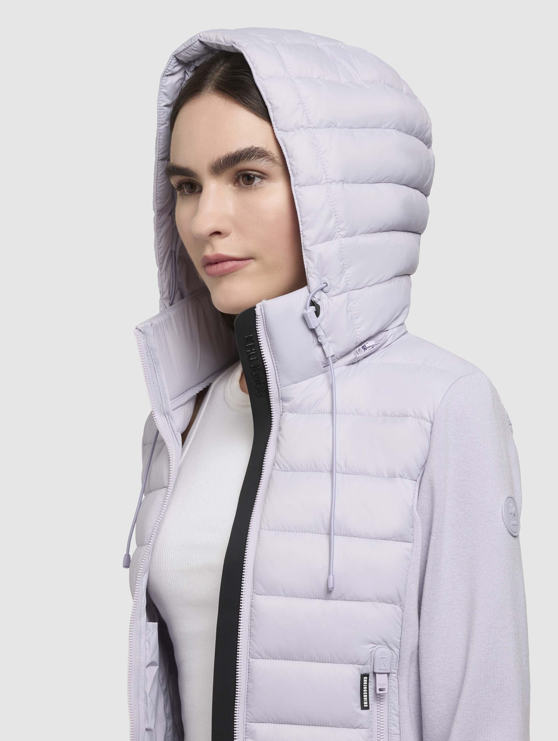 khujo Steppjacke »ATHI«, mit Kapuze