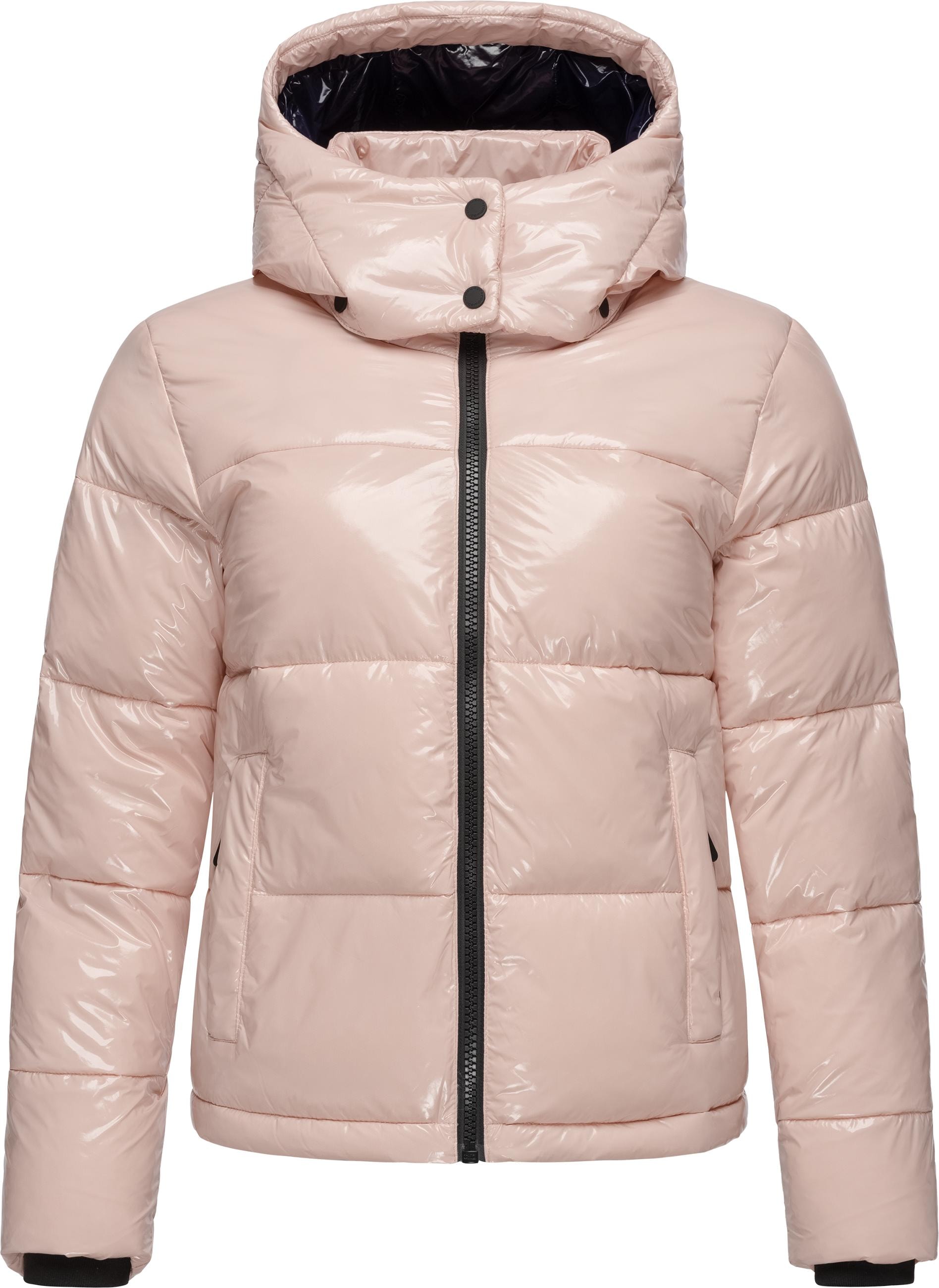 Ragwear Steppjacke »Roobie«, mit Kapuze, super stylische, gänzende Damen Winterjacke
