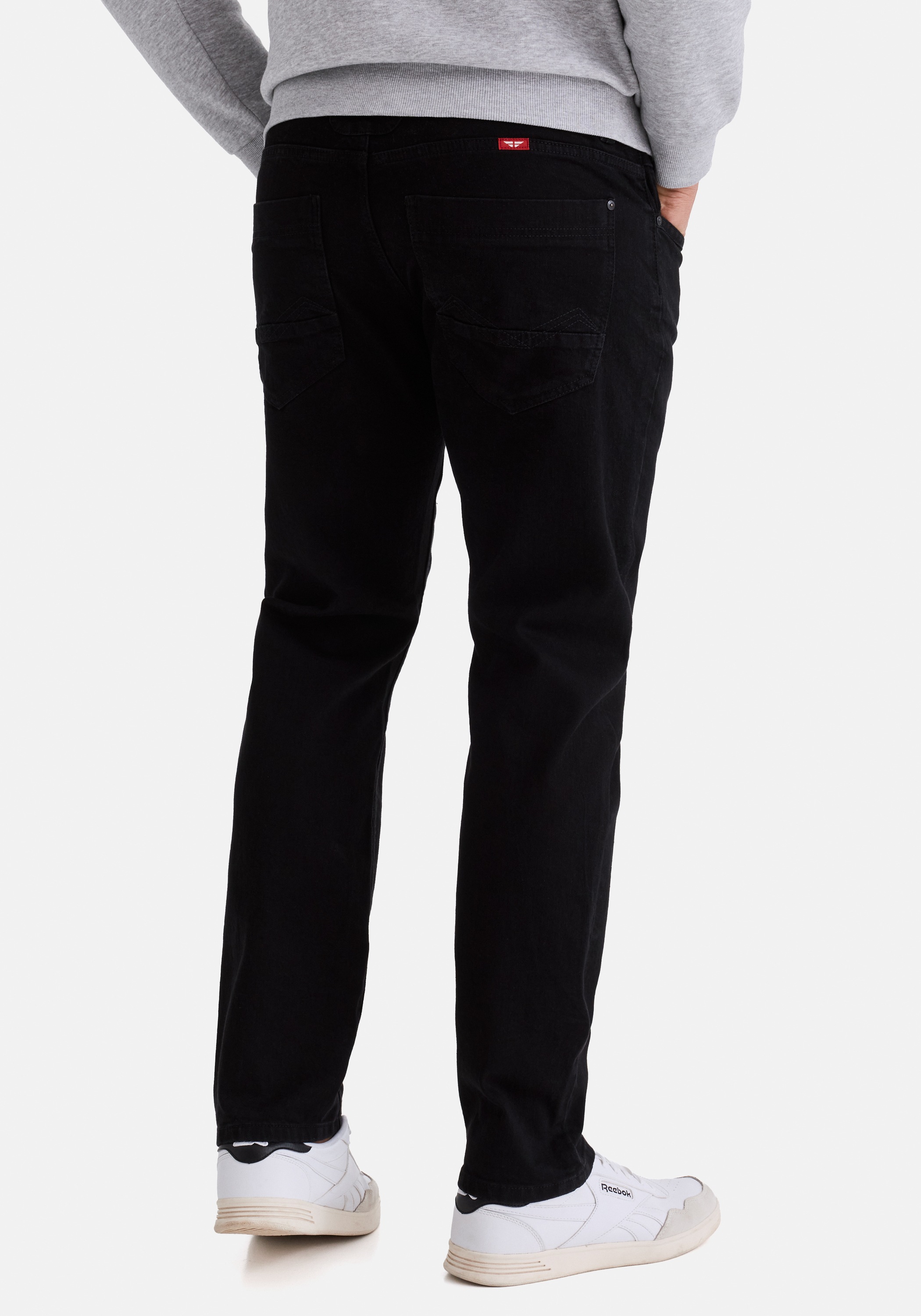 HERO by John Medoox 5-Pocket-Jeans »Baxter Denim Relaxed Fit Jeans« Relaxed Fit Casual Clean Wash Denim Jeans für Herren