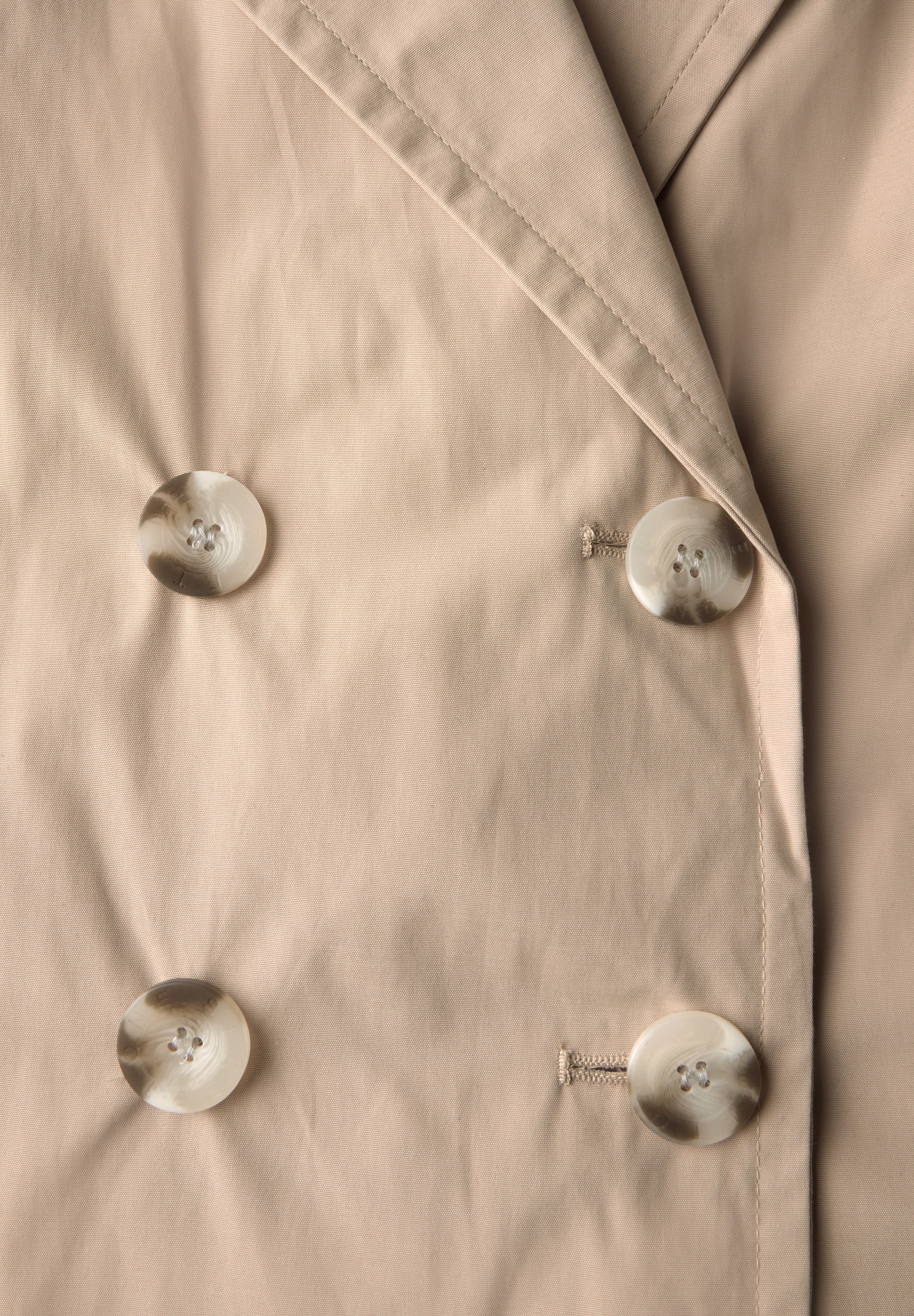 STREET ONE Trenchcoat, doppelreihig und mit Reverskragen