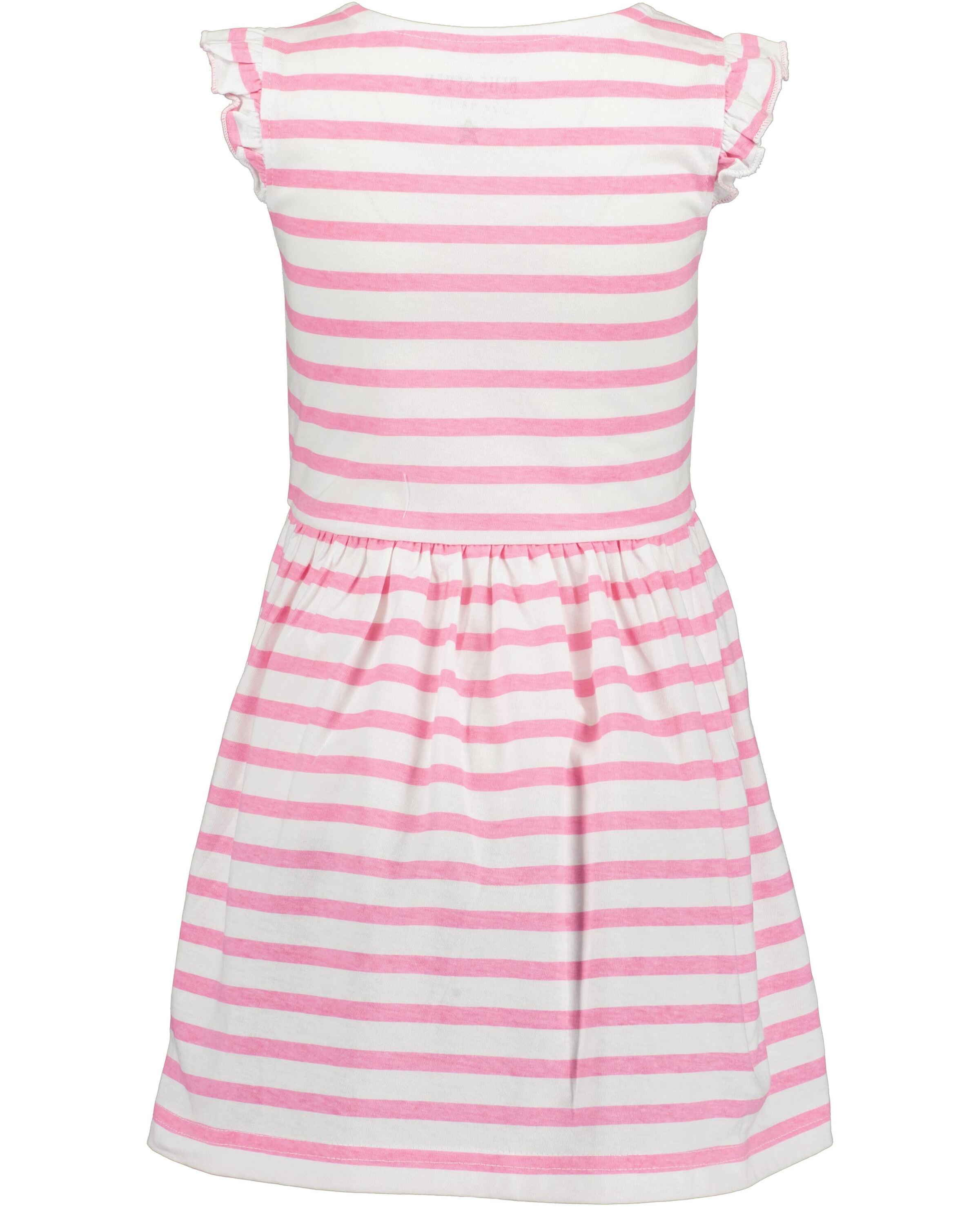 Thumbnail - Blue Seven Jerseykleid "Blue Seven 2er Pack Mädchen Kleider gestreift und mit Herzen"