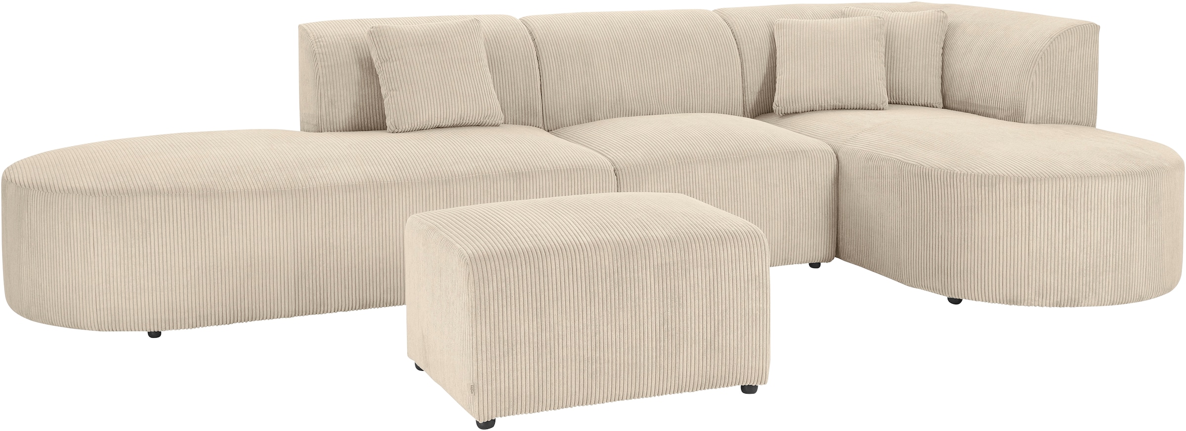 andas Ecksofa "Alesund L-Form" bestehend aus Modulen, auch einzeln erhältll günstig online kaufen