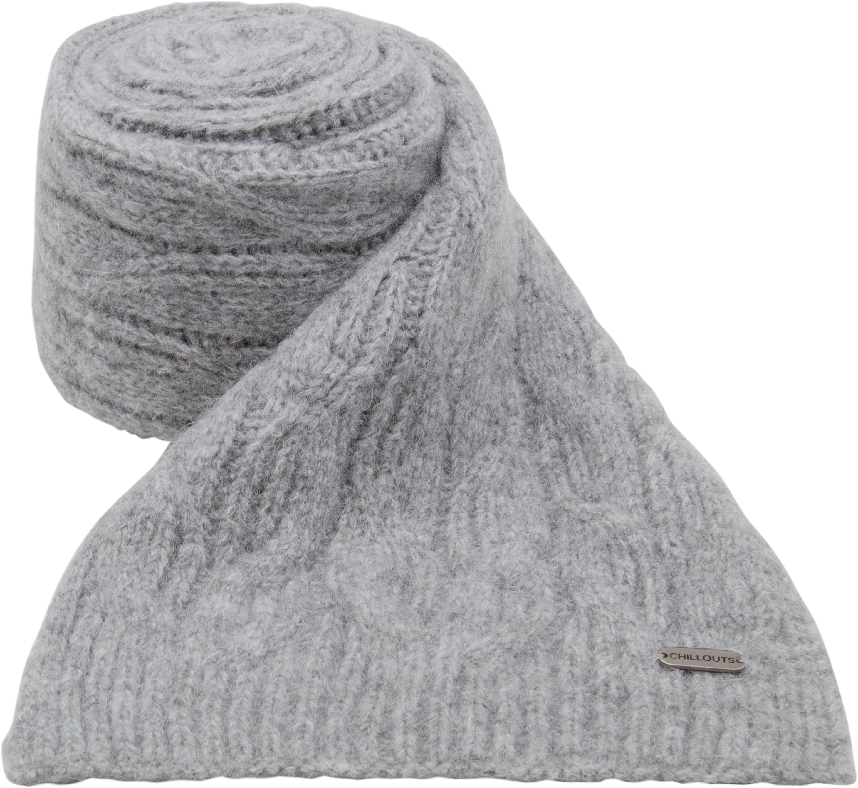chillouts Strickschal "Giralda Scarf" mit eleganter Struktur & angenehmer Länge