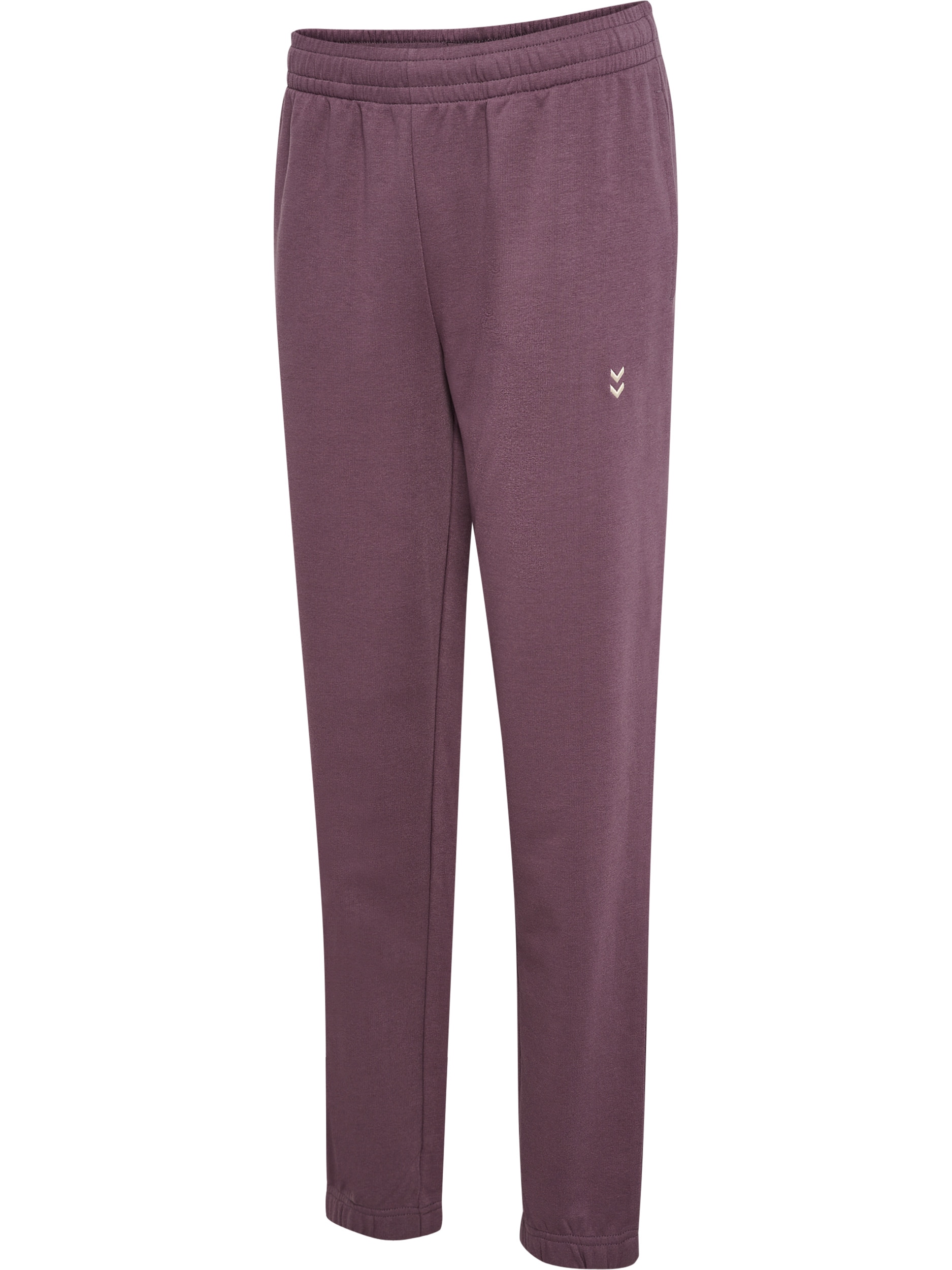 hummel Jogginghose "HMLPULSE W SWEAT PANTS" mit gesticktem Chevron-Logo, aus Baumwolle und Polyester