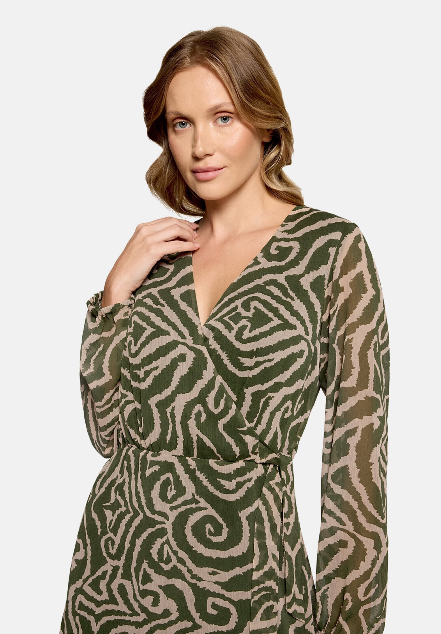 Cartoon Chiffonkleid »Damen mit Muster« Ohne Tasche