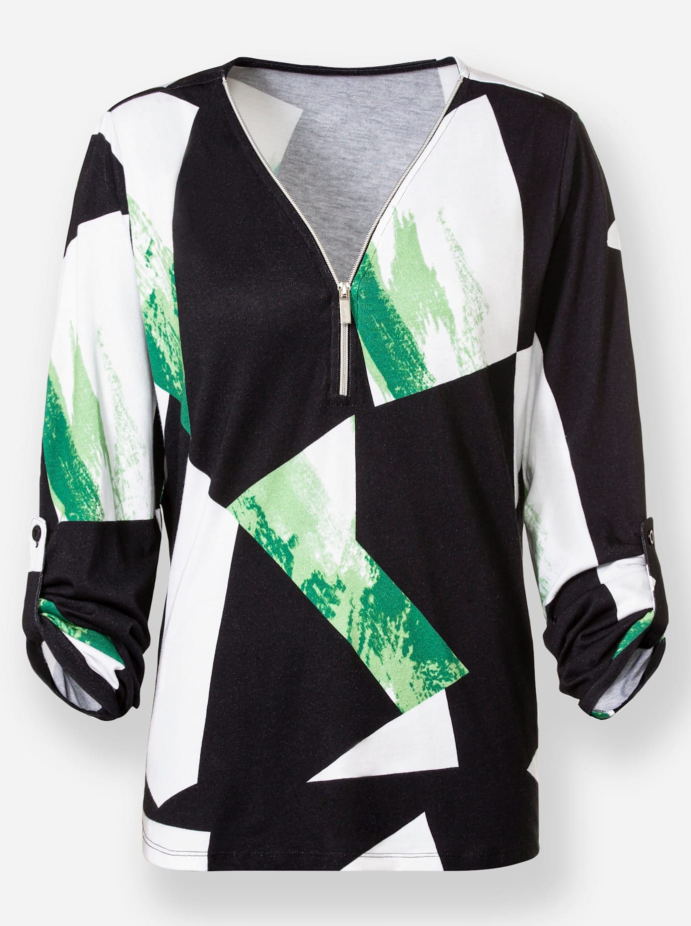 Inspirationen Langarmshirt »Modal-Baumwoll-Shirt«, (1 tlg.)