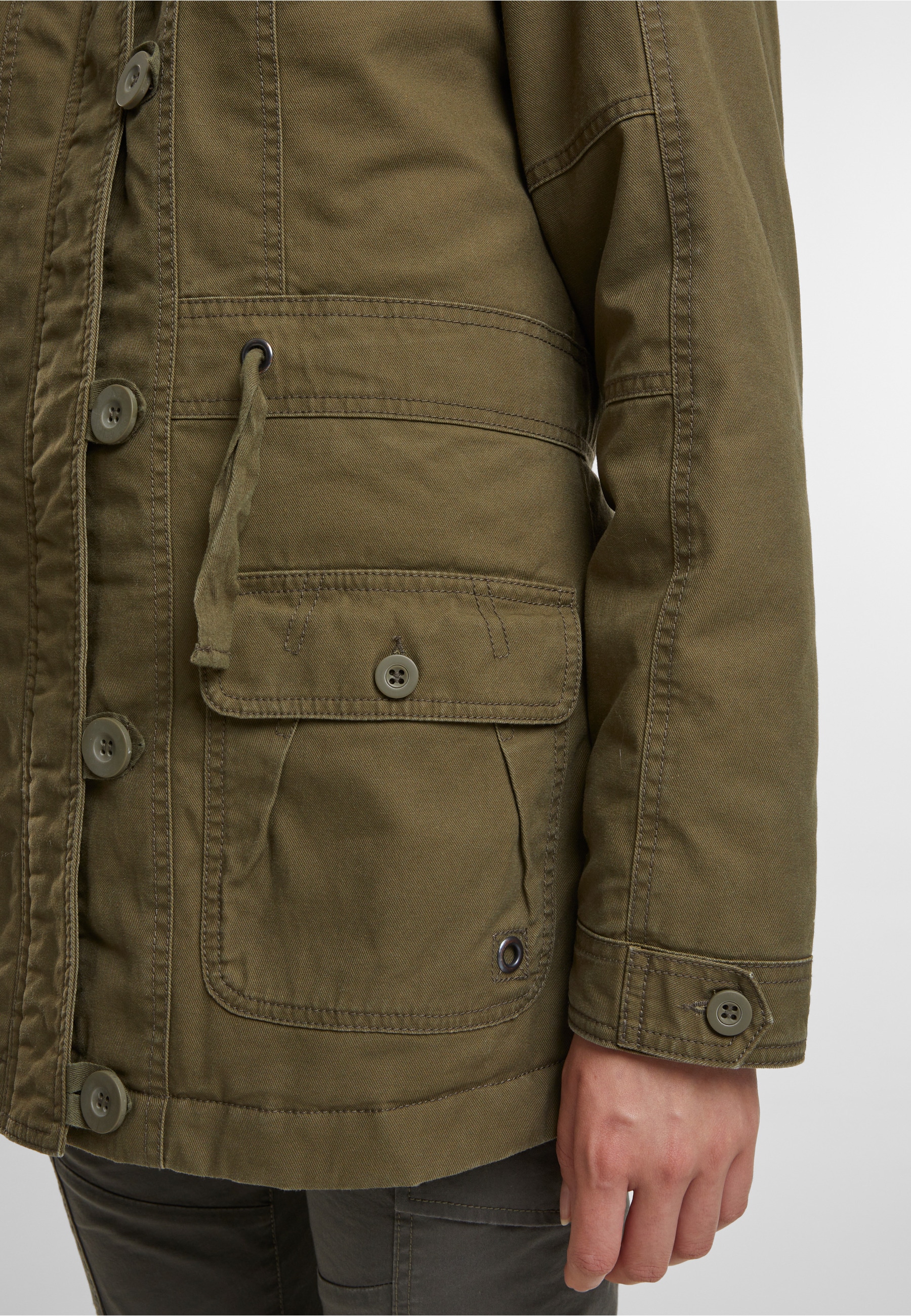 Brandit Parka »Brandit Brandit Women Nila Winterparka« 1 Stk. tlg. mit Kapuze