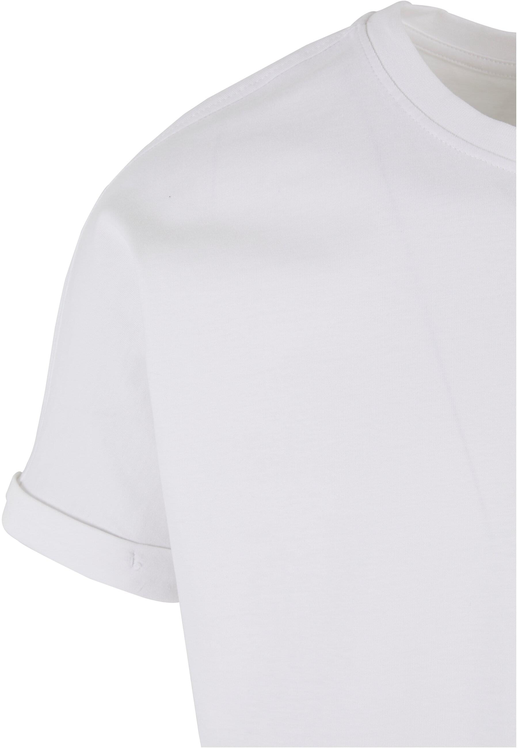 URBAN CLASSICS T-Shirt »Urban Classics Herren Long Shaped Turnup Tee«, (1 tlg.)