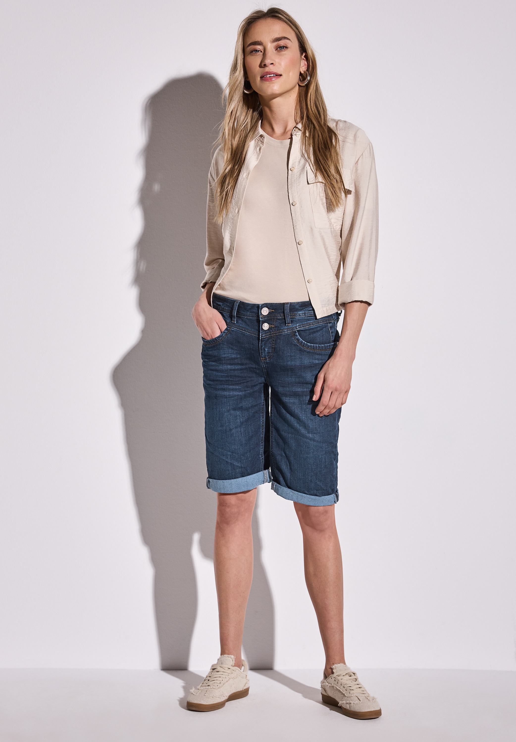 STREET ONE Comfort-fit-Jeans, aus Baumwolle mit Stretchanteil