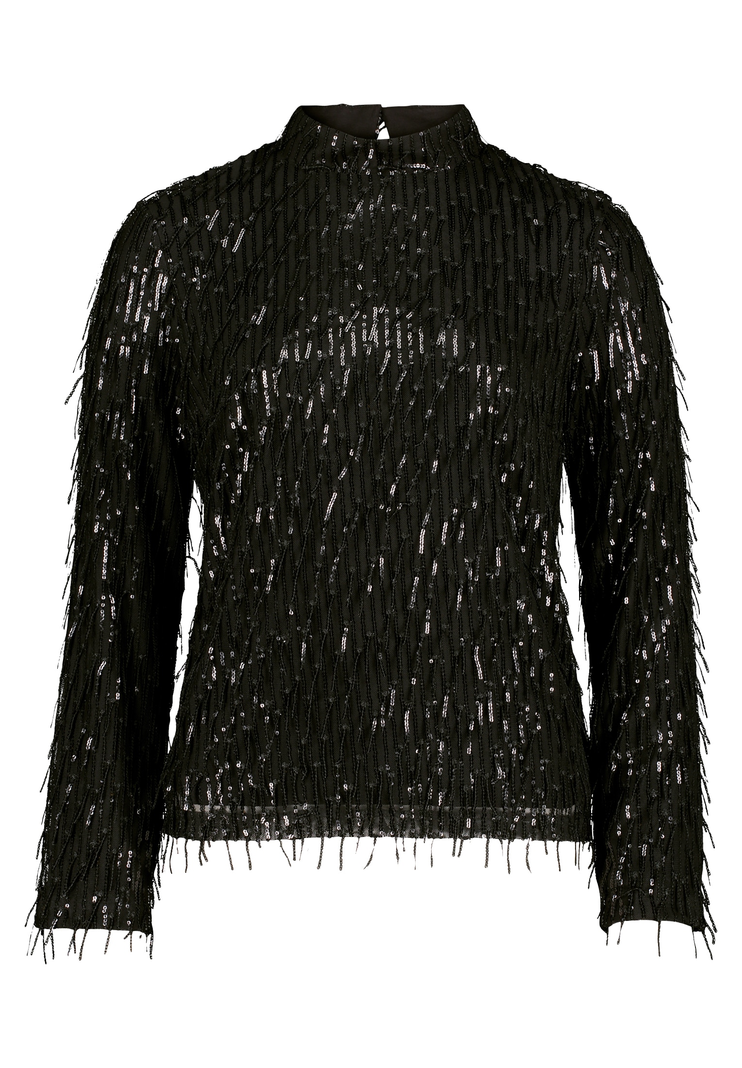 Cartoon Schlupfbluse "Cartoon Damen Schlupfbluse mit Pailletten" günstig online kaufen