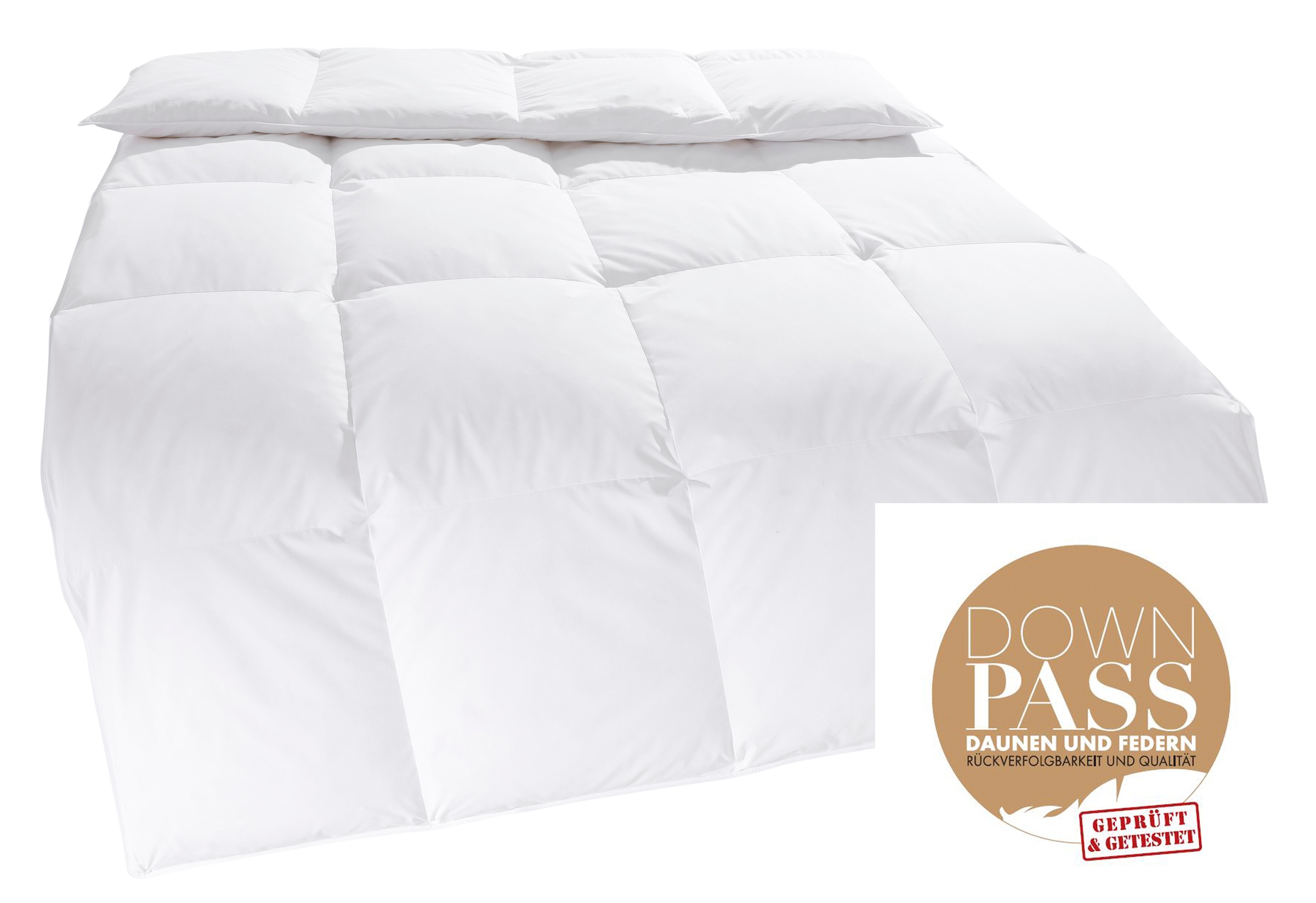 OTTO home Federbettdecke "Ulani, Bettdecke 135x200 cm, 155x220 cm" warm Fül günstig online kaufen