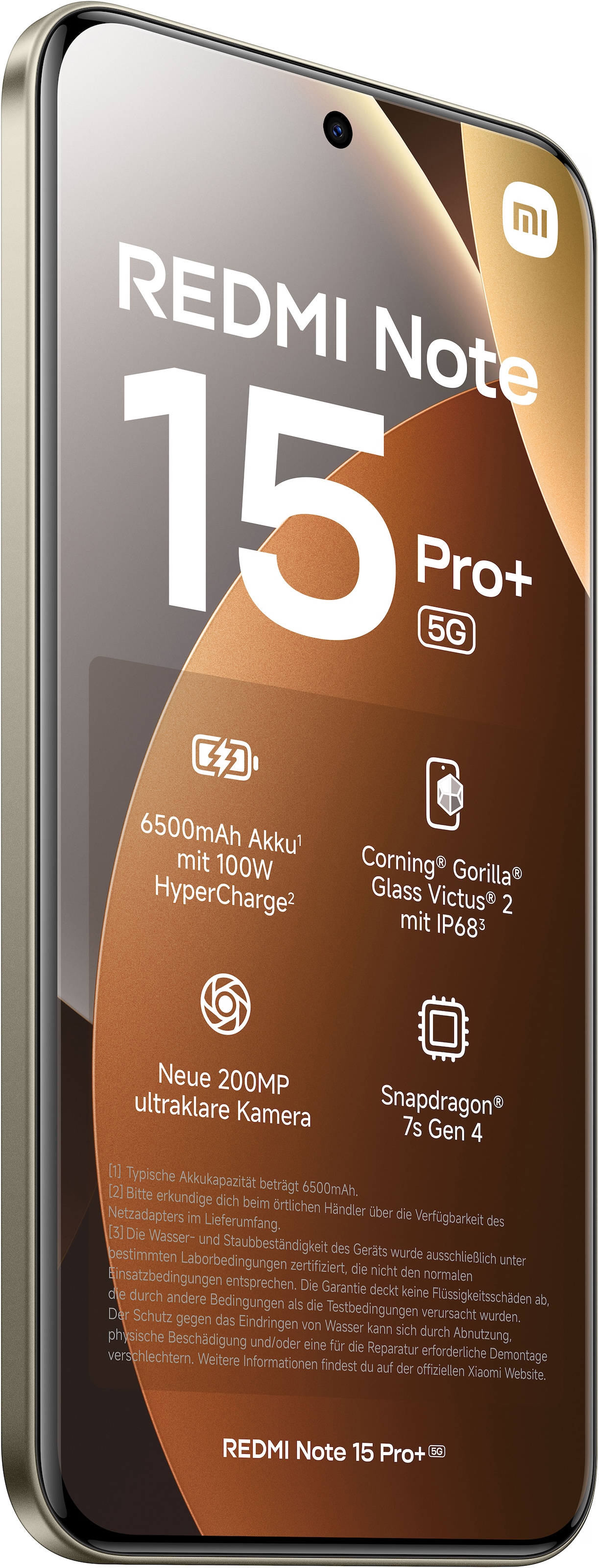 Xiaomi Smartphone »Redmi Note 15 Pro+ 5G 8+256« Mocha Brown