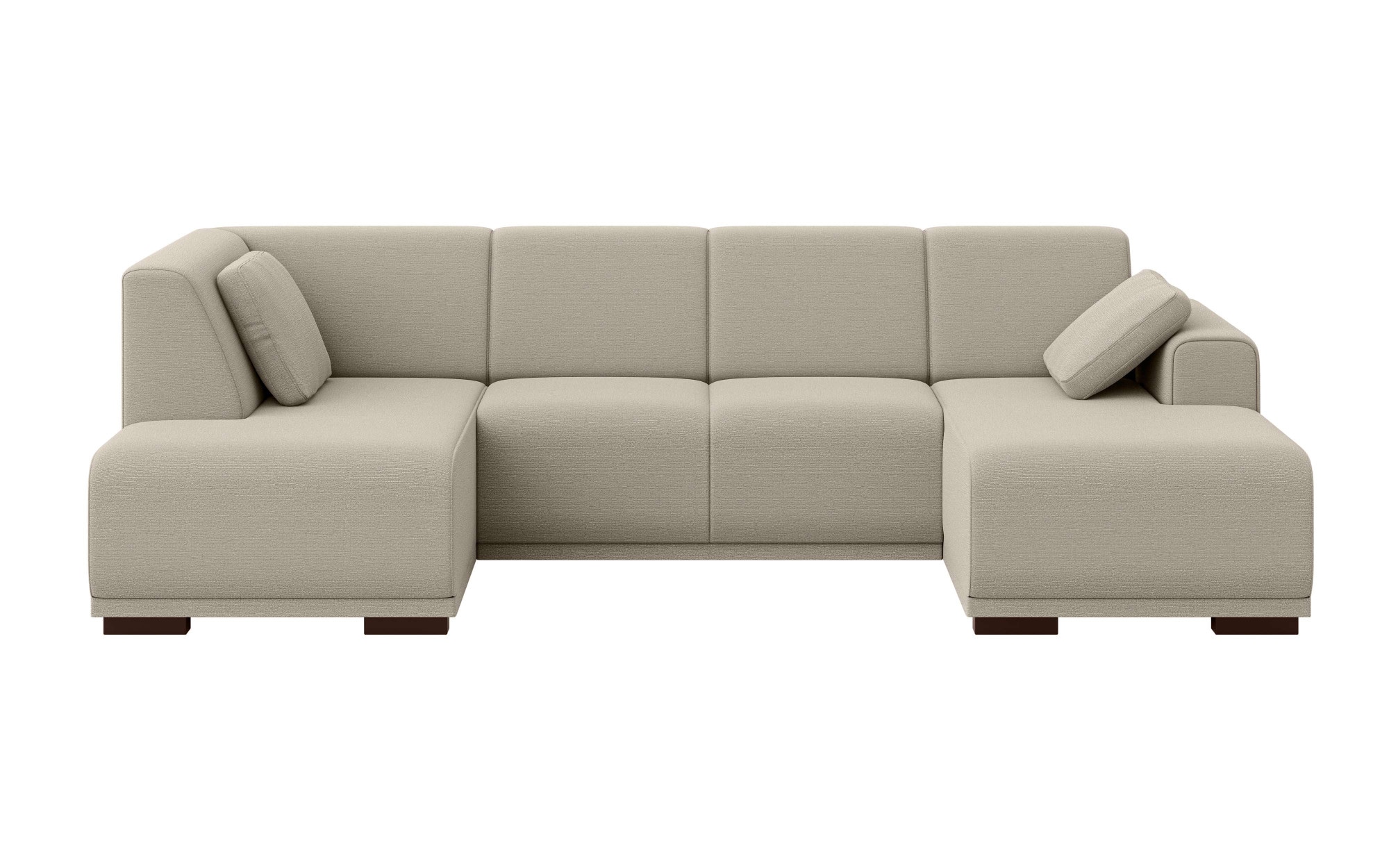 Home affaire sofa »BORNHOLM U-Form su gulimasis krėslas rechts/links B/T/H: 300/162/85 cm« U-Form su Wellenunterfederung gulimasis krėslas iš dešinės arba iš kairės bestellbar