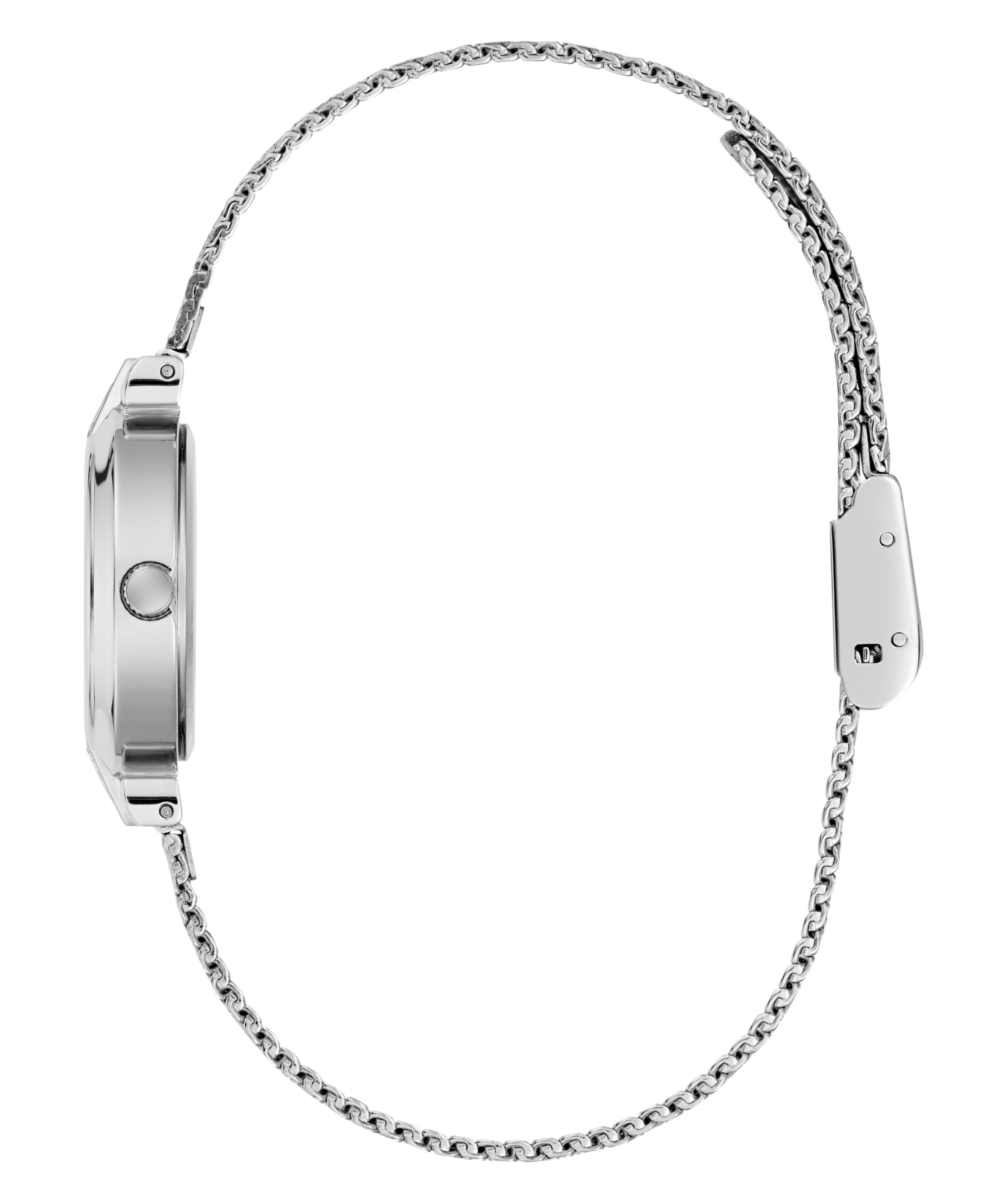 Guess Quarzuhr »LOUISA« Armbanduhr, Damenuhr, Edelstahlarmband, analog