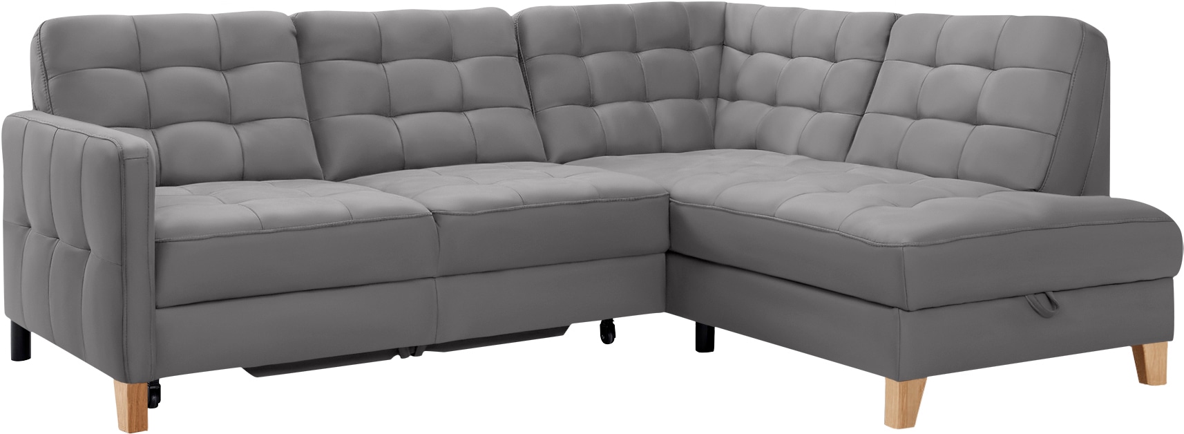 exxpo - sofa fashion Ecksofa "Elio, kompakt & bequem, zeitloses Design, Bre günstig online kaufen