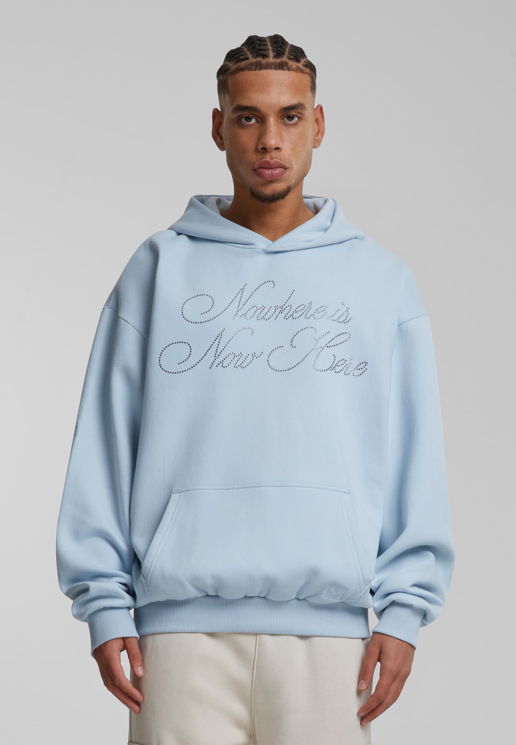 Karl Kani Kapuzensweatshirt »Karl Kani Karl Kani OG Rhinestone OS Hoodie«, (1 tlg.)