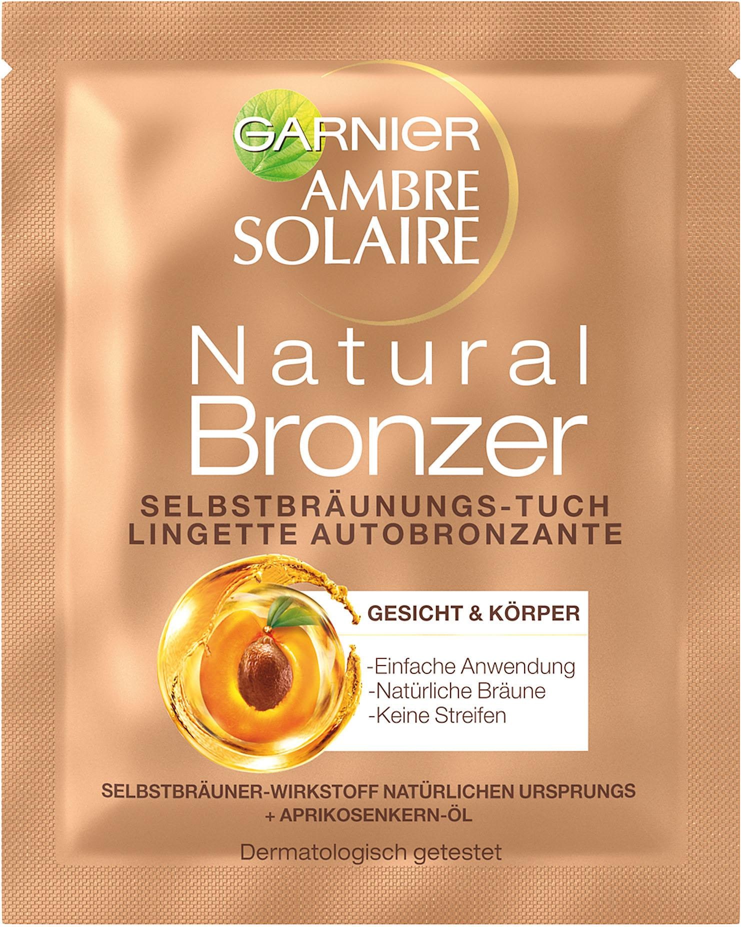 Selbstbräunungstuch | BAUR Natural »Ambre Solaire Gesichtstuch« GARNIER