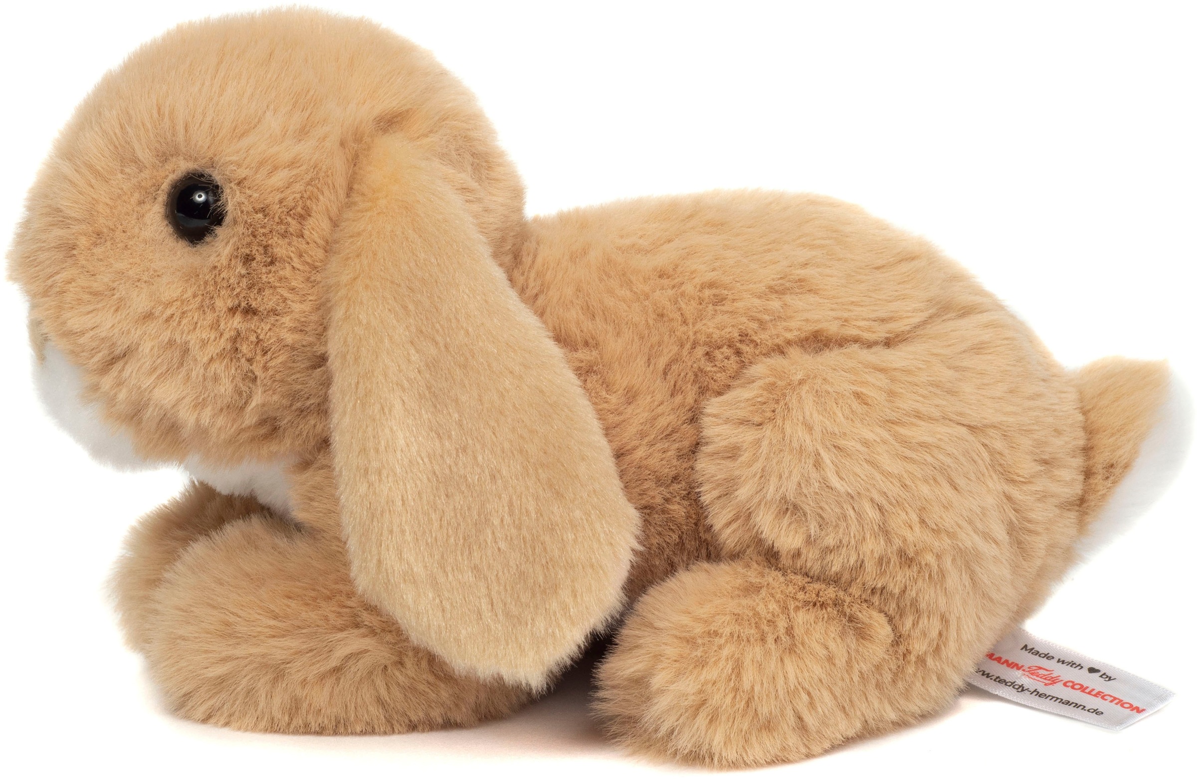 Teddy Hermann® Kuscheltier »Green Friends, Hase 17 cm, beige«, zum Teil aus recyceltem Material
