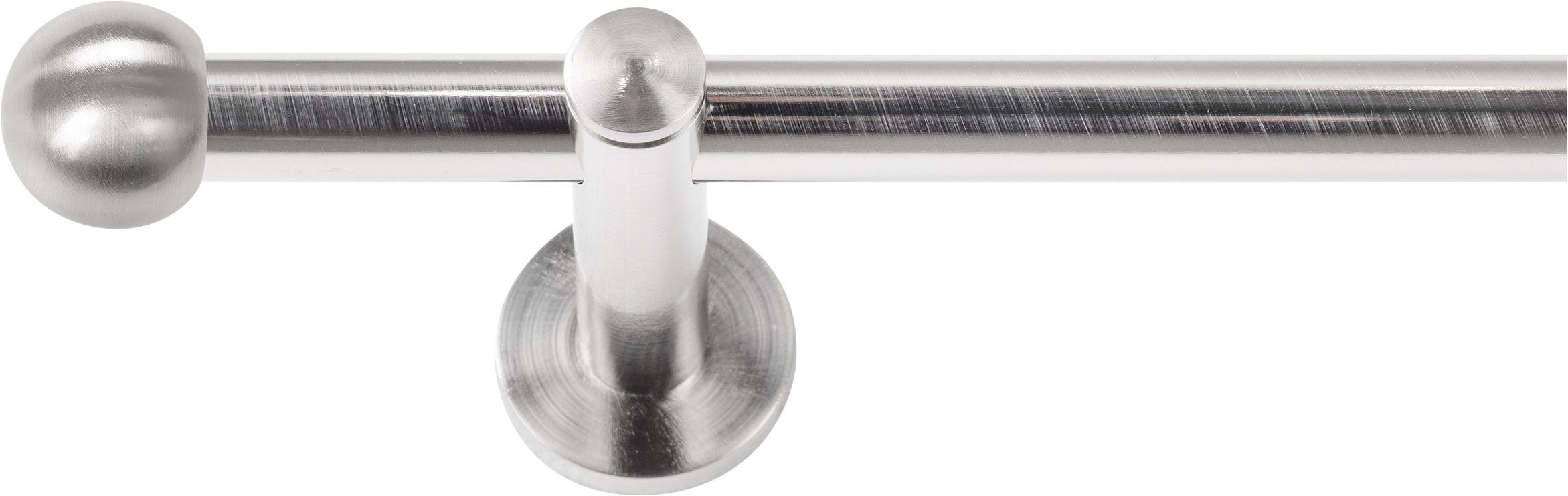 SN DECO GROUP 1100000002199 "Gardinenstange Straßburg Ø 19 mm, 1-läufig, Fixmaß, verschraubt" Ø 19 mm Fixmaß;kürzbar
