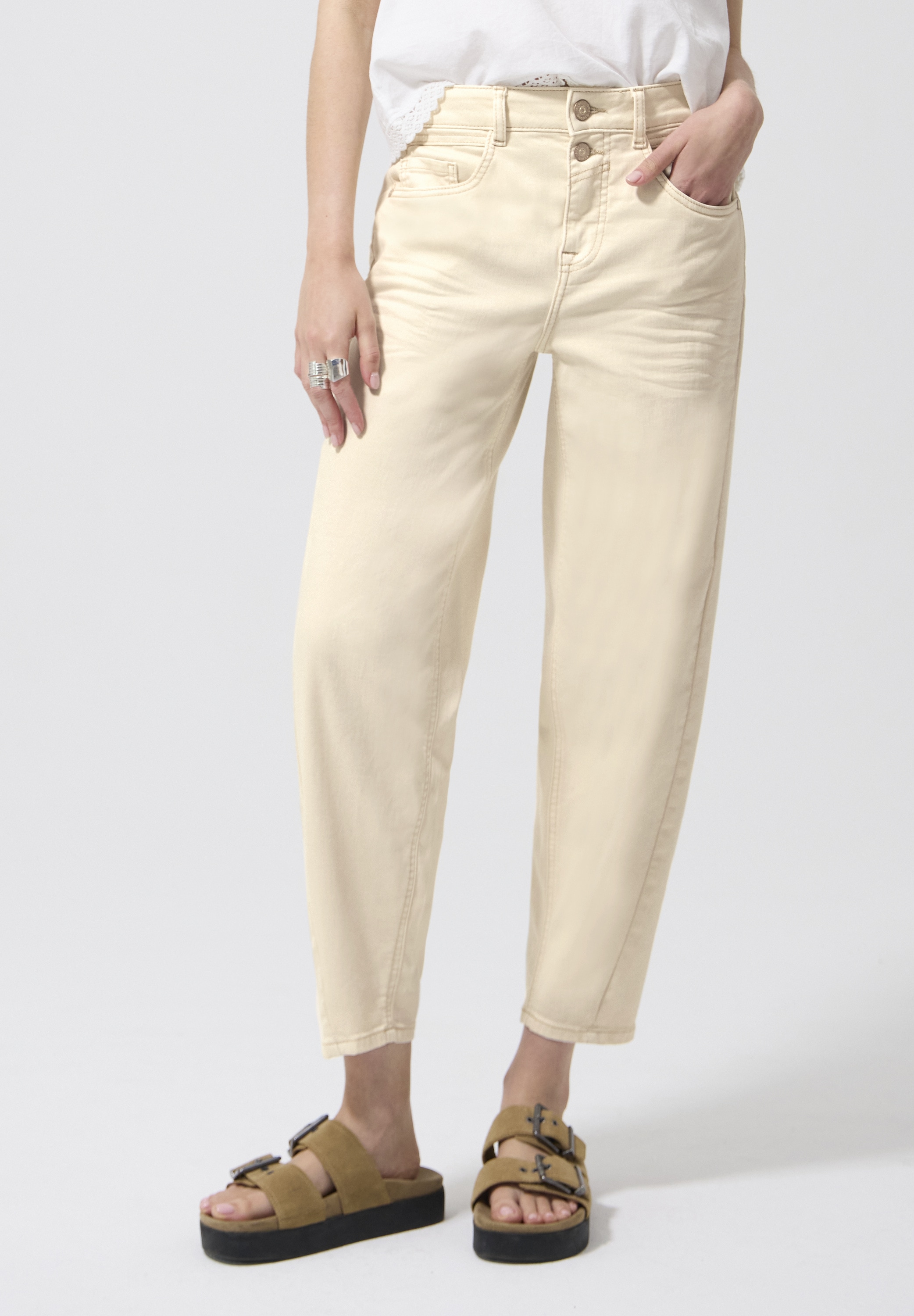 STREET ONE STUDIO Loose-fit-Jeans im Loose Fit