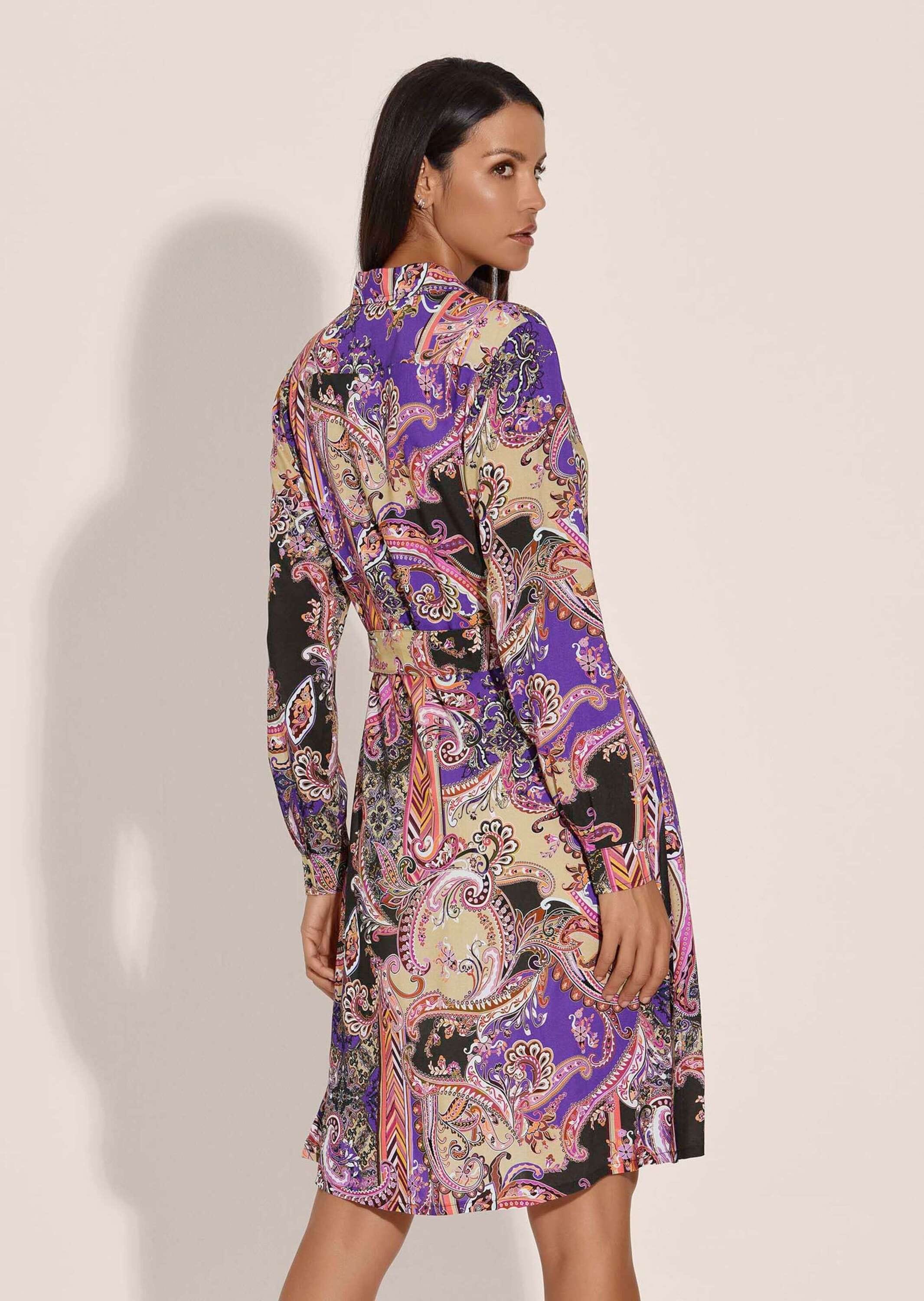MADELEINE Sommerkleid »Kleid Schwungvolles Sommerkleid mit Unikat-Print«